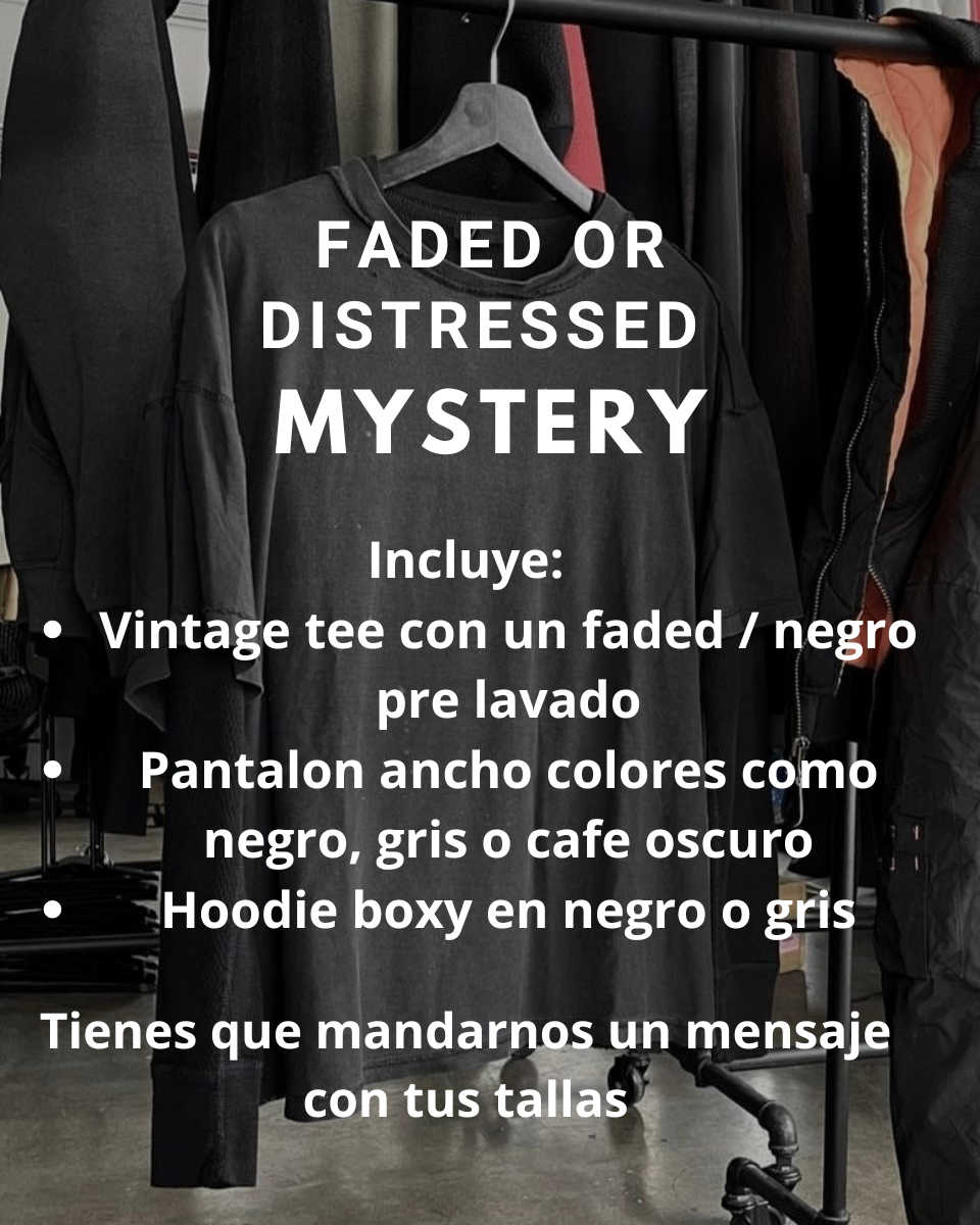 Faded-Distressed Mystery Box