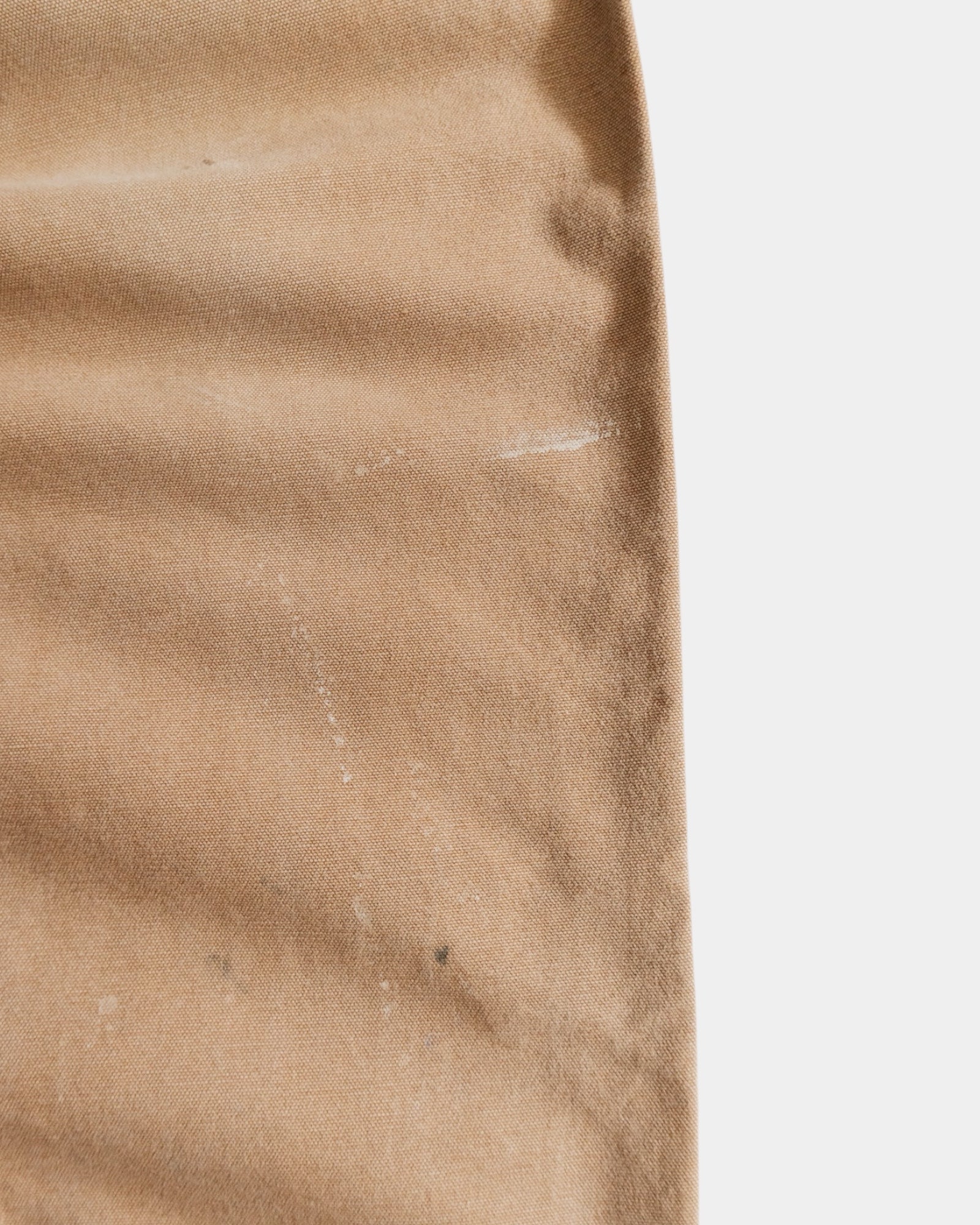 VINTAGE CARHARTT LEATHER LOGO PANTS - 34x30