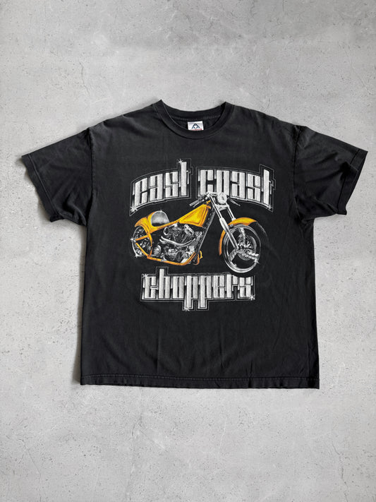 (L-XL) 2000’S Y2K VINTAGE EAST COAST CHOPPERS TEE