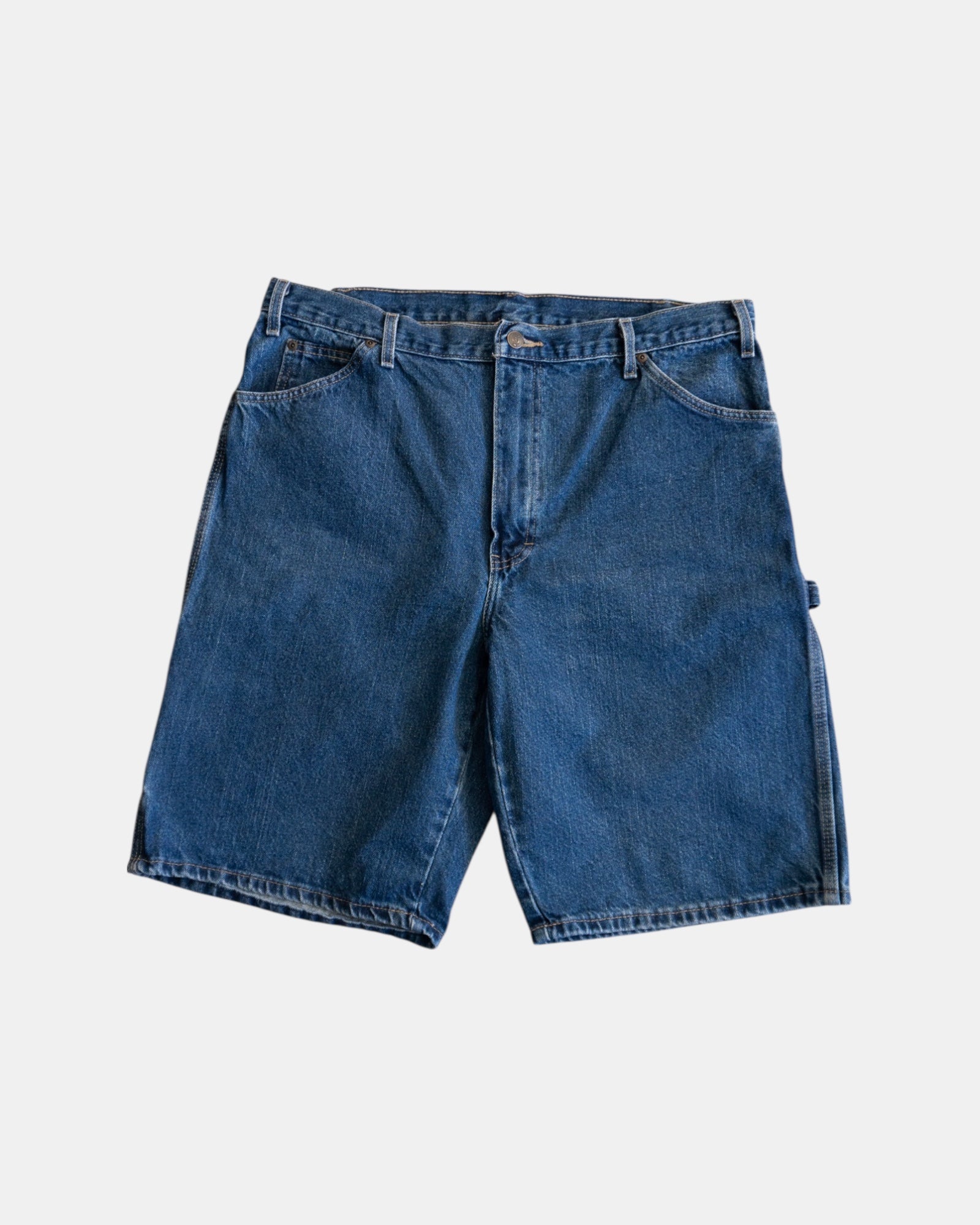 VINTAGE DICKIES DENIM CARPENTER JORT - 36