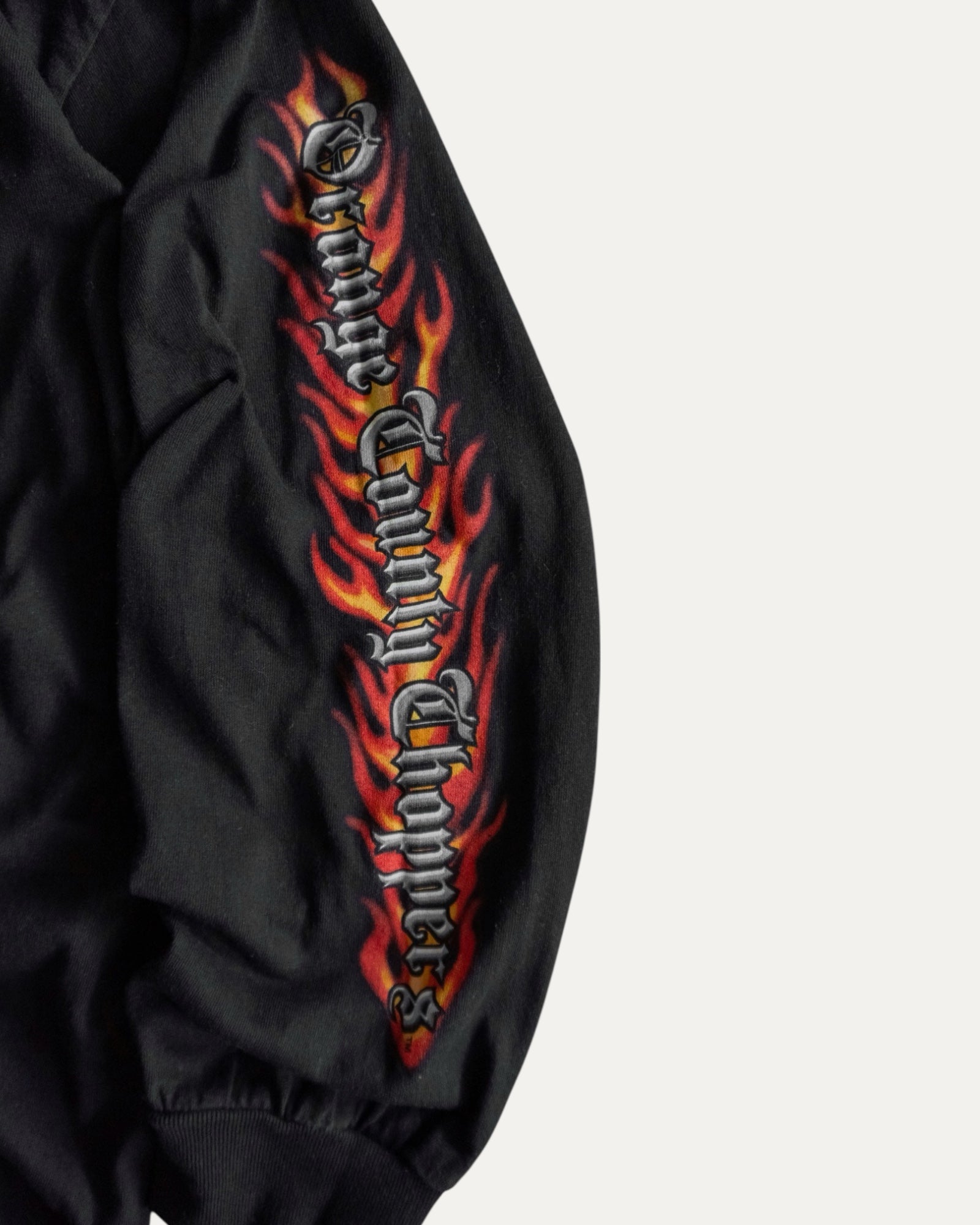 (L) VINTAGE Y2K CHOPPERS FLAMES LONG SLEEVE