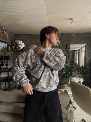 (BOXY L) CAMO TYPE REALTREE CREWNECK