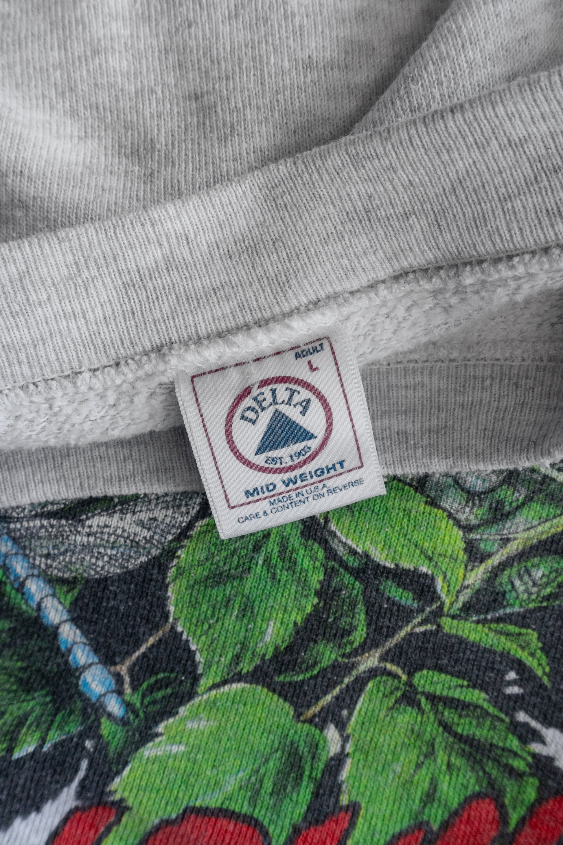 (L) VINTAGE BUDWEISER LIZARD CREWNECK