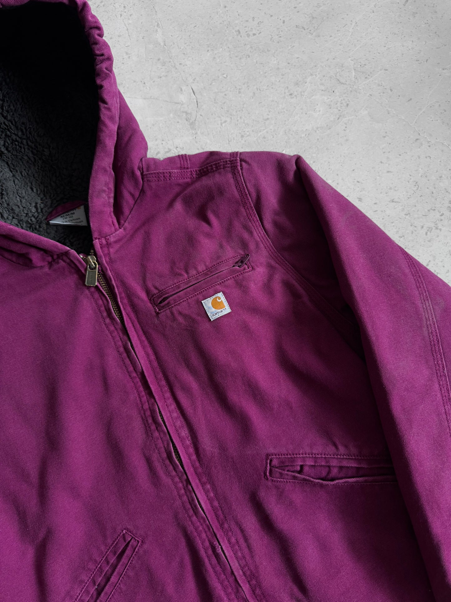 (S) CARHARTT PURPLE ACTIVE JACKET