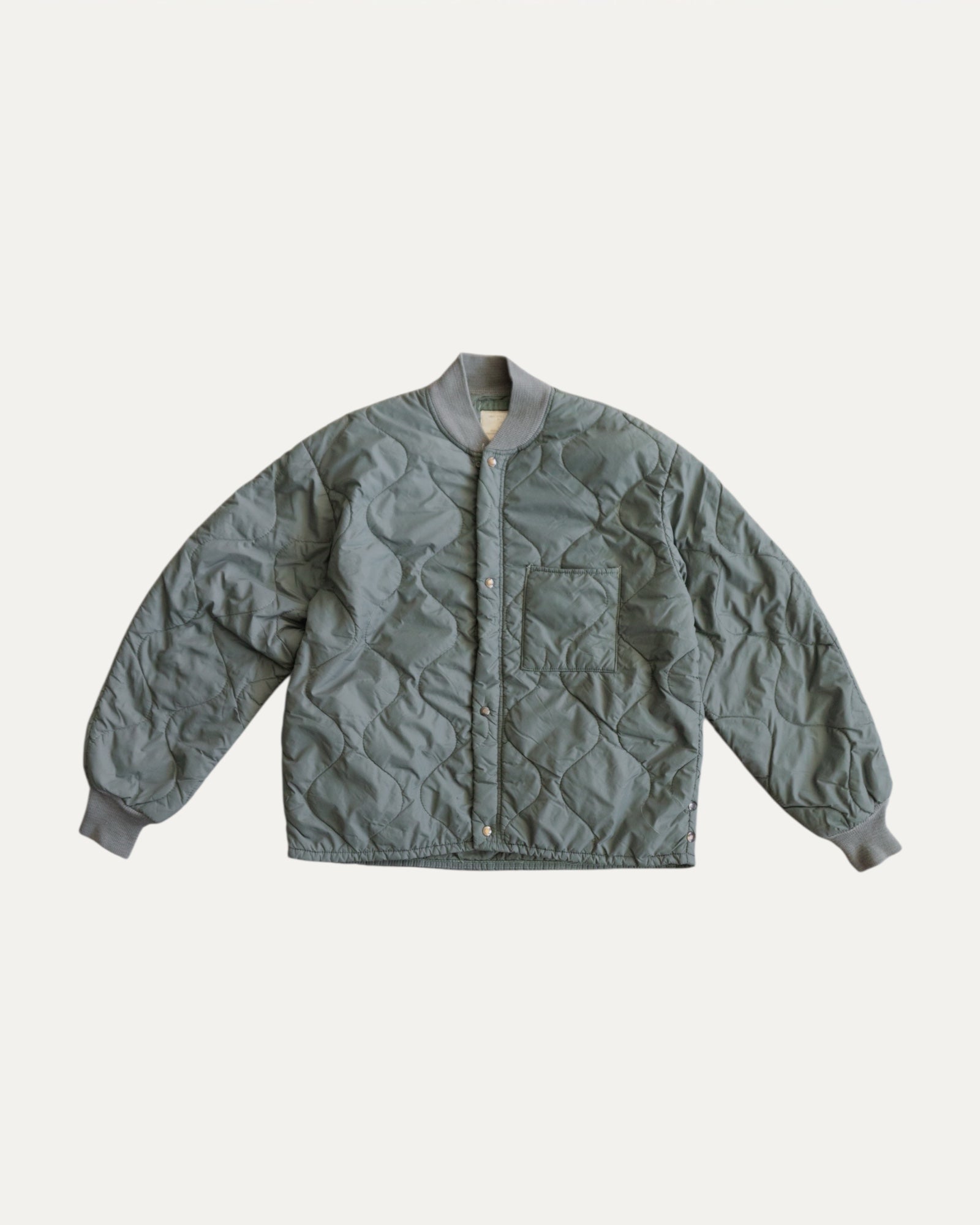 (M) 90’S VINTAGE MILITAR LINER JACKET