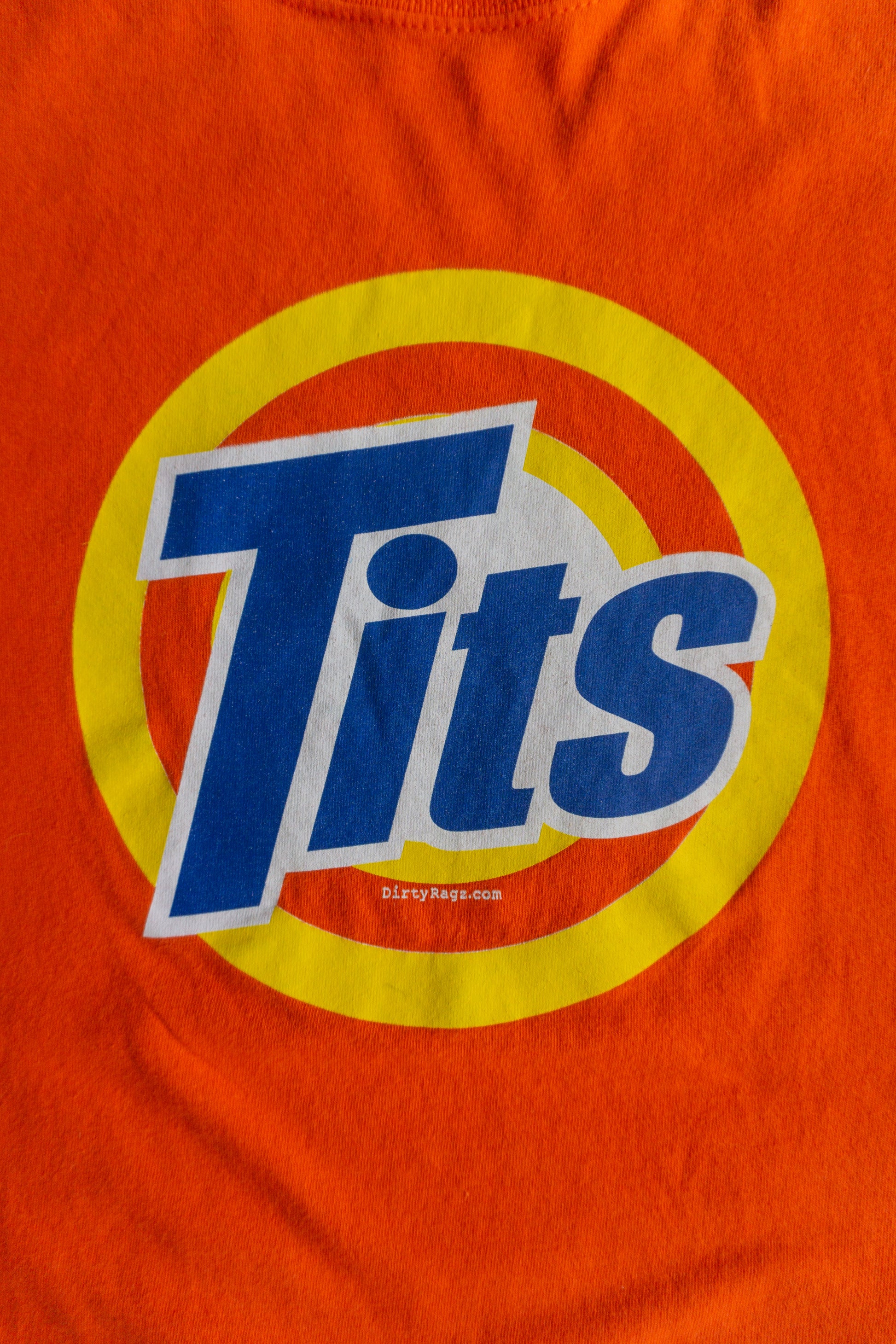 (S) VINTAGE TITS PARODY TEE