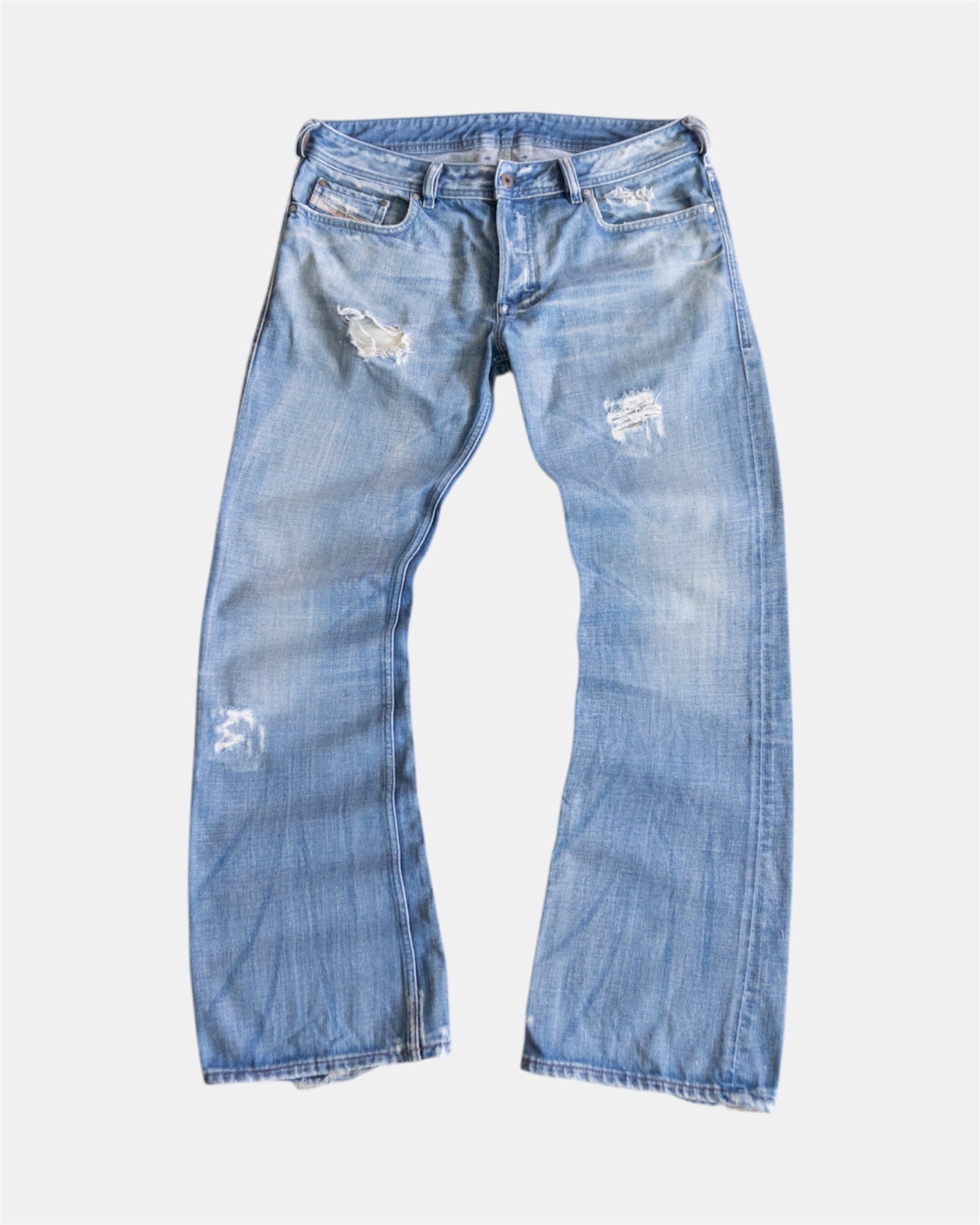 VINTAGE DIESEL DENIM FLARED JEANS - 33x32