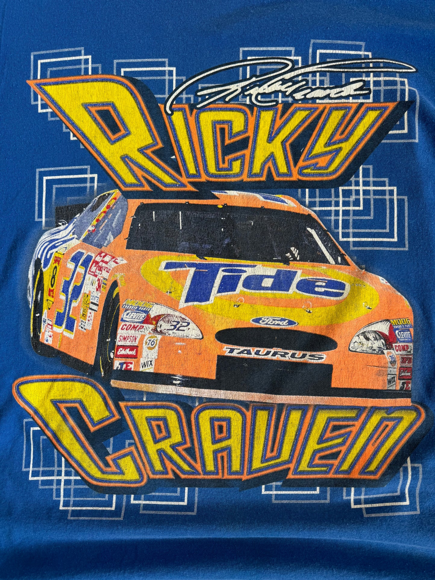 (XXL) Vintage Nascar Ricky Craven Racing Tee