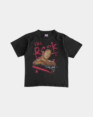 (S) 90’S VINTAGE WWF WWE THE ROCK “PEOPLE’S CHAMP” TEE