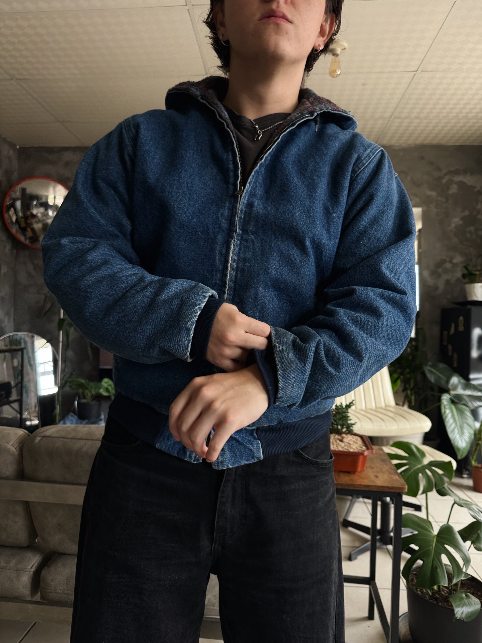 (M) 90’S VINTAGE ACTIVE DENIM TYPE CARHARTT JACKET