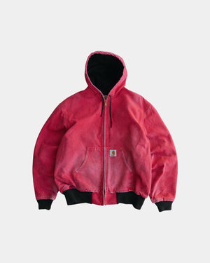 (L) 90’S VINTAGE CARHARTT RED FADED ACTIVE JACKET