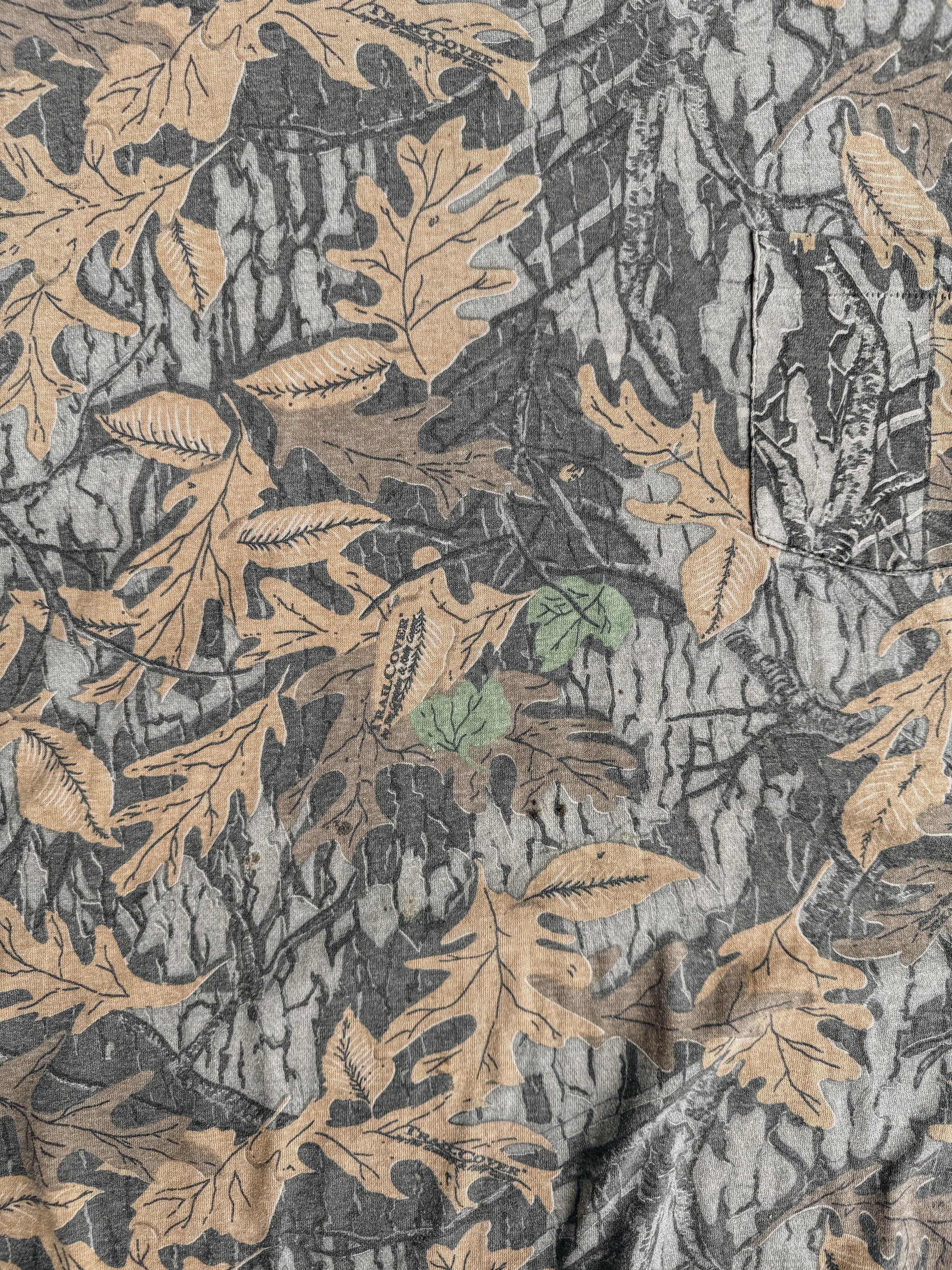 (M) VINTAGE REALTREE CAMO RINGER TEE