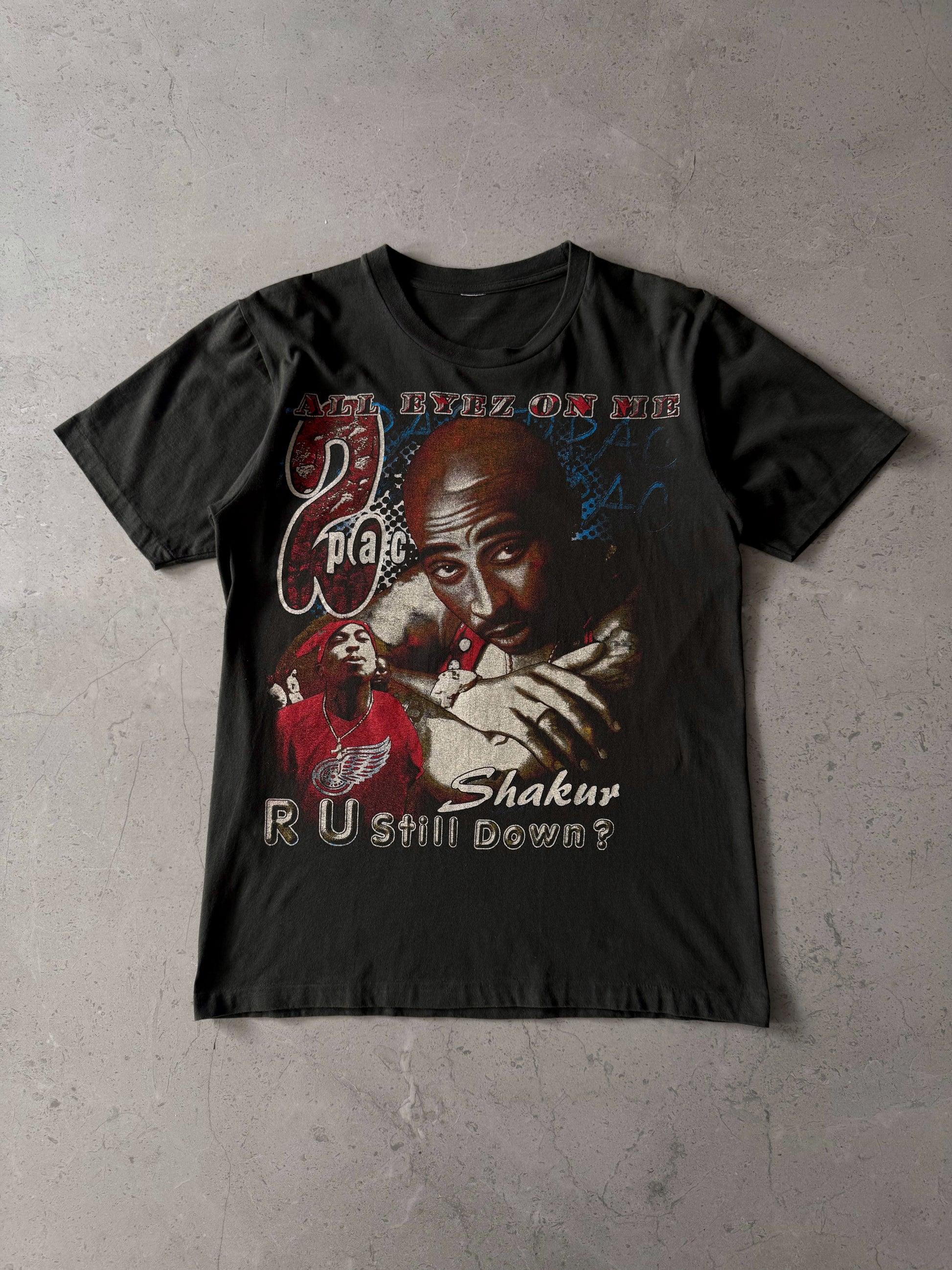 (M) TUPAC RAP TEE TYPE VINTAGE