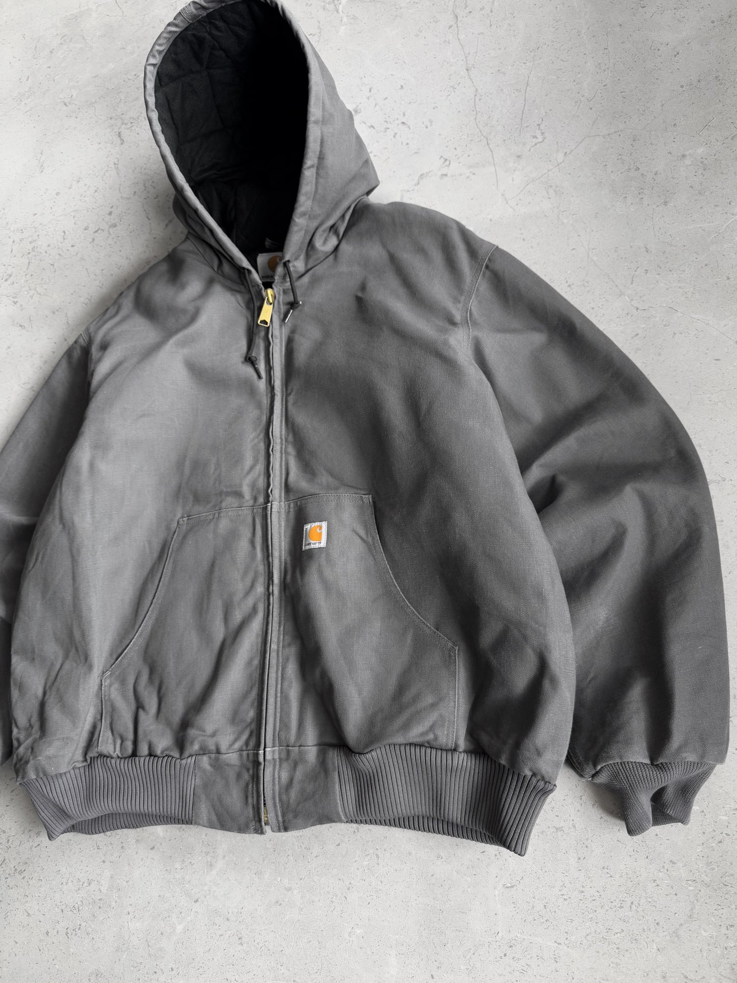 (XL) VINTAGE CARHARTT GRAY ACTIVE JACKET