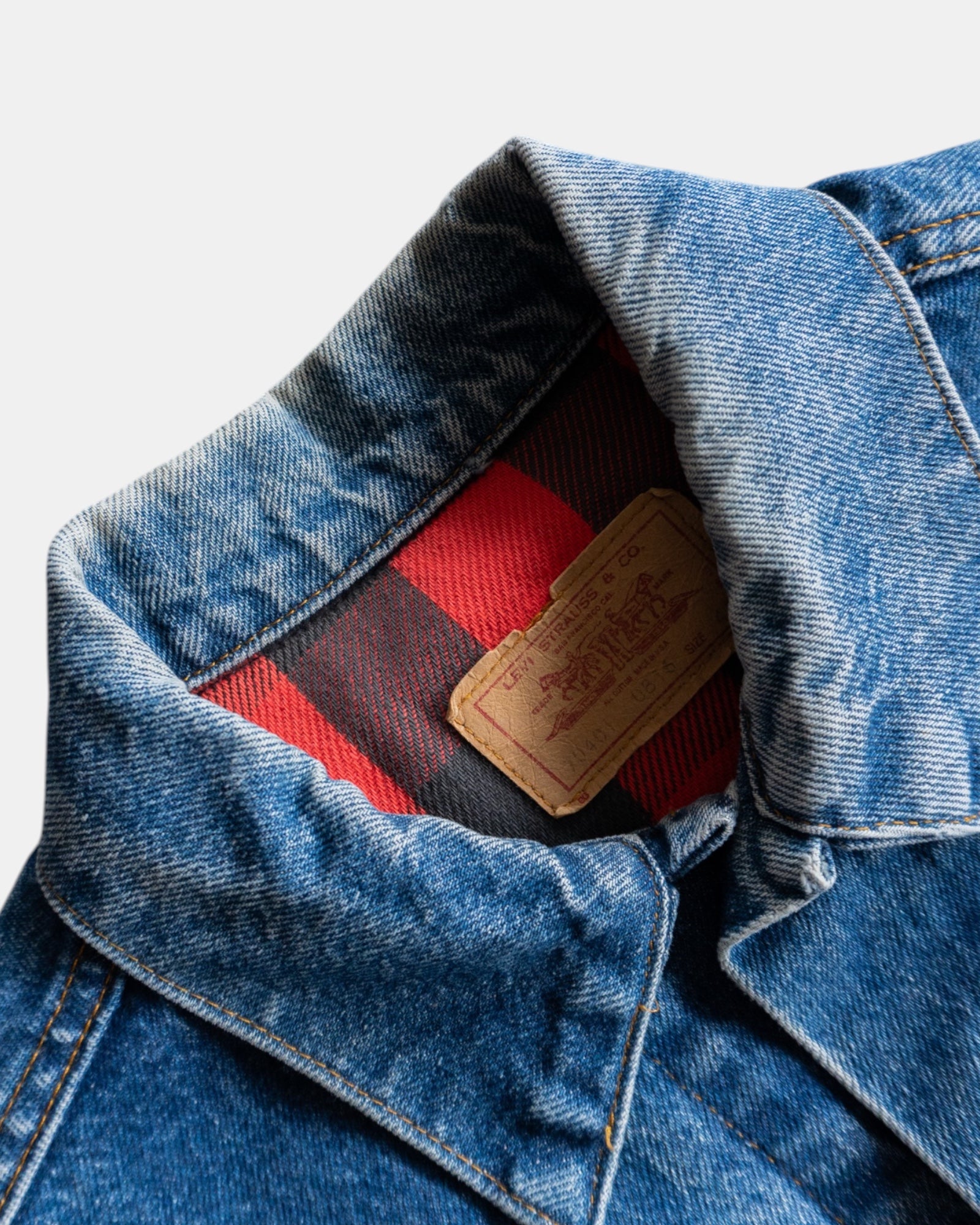 (M) 1980’S VINTAGE LEVIS TRUCKER DENIM JACKET