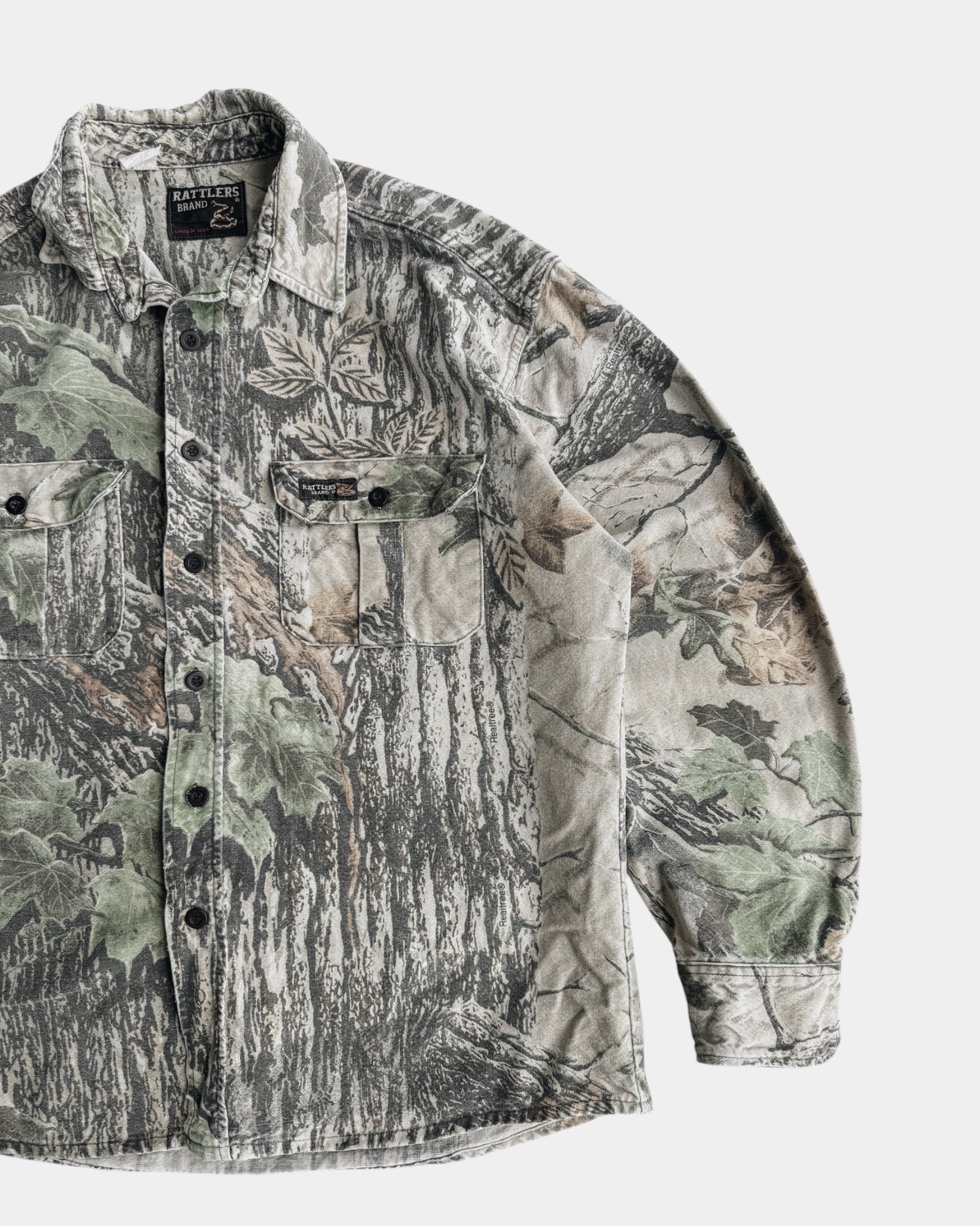 (M) RATTLERS REALTREE CAMO SHIRT
