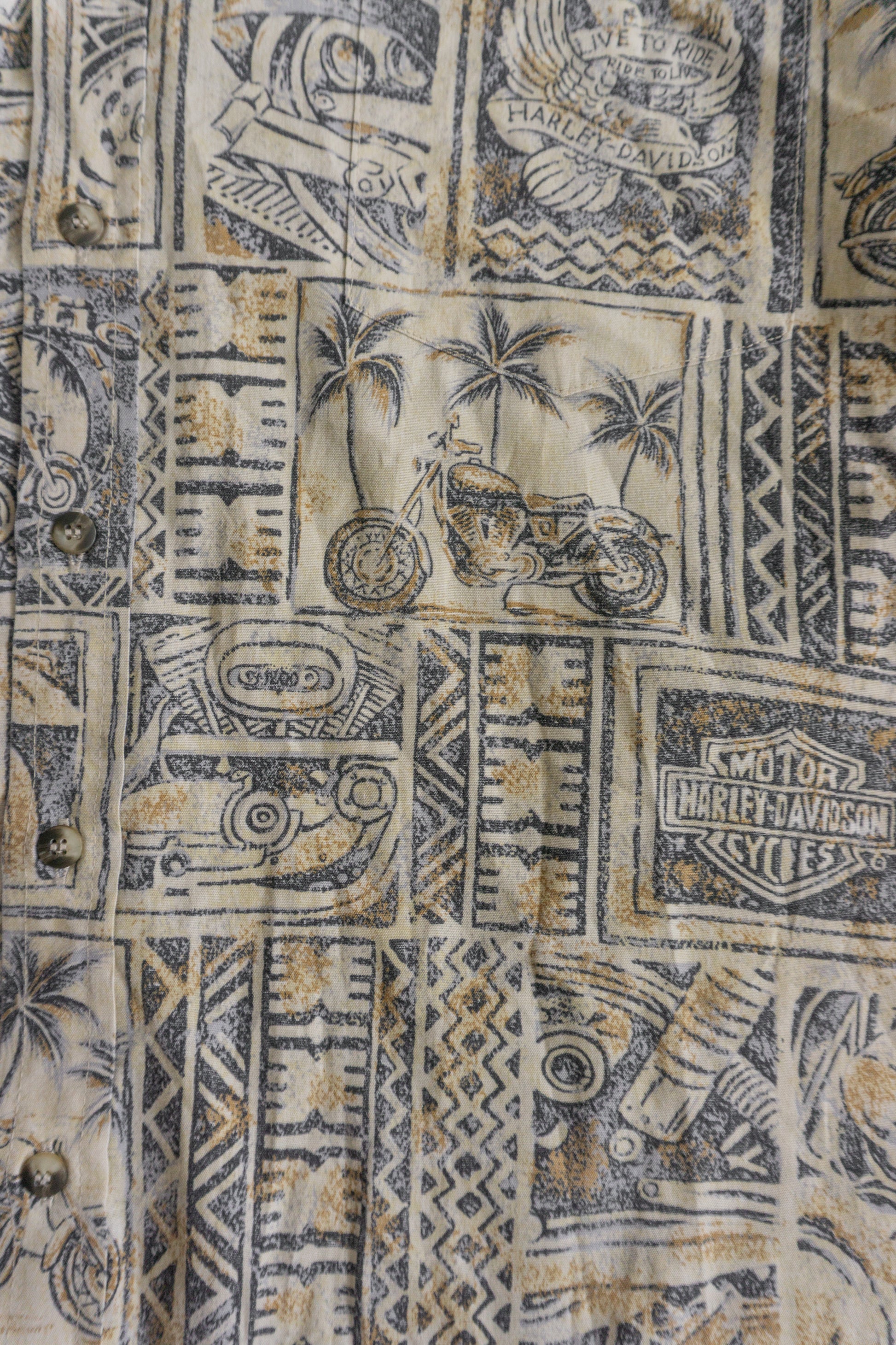 (M) VINTAGE HARLEY DAVIDSON HAWAII T SHIRT
