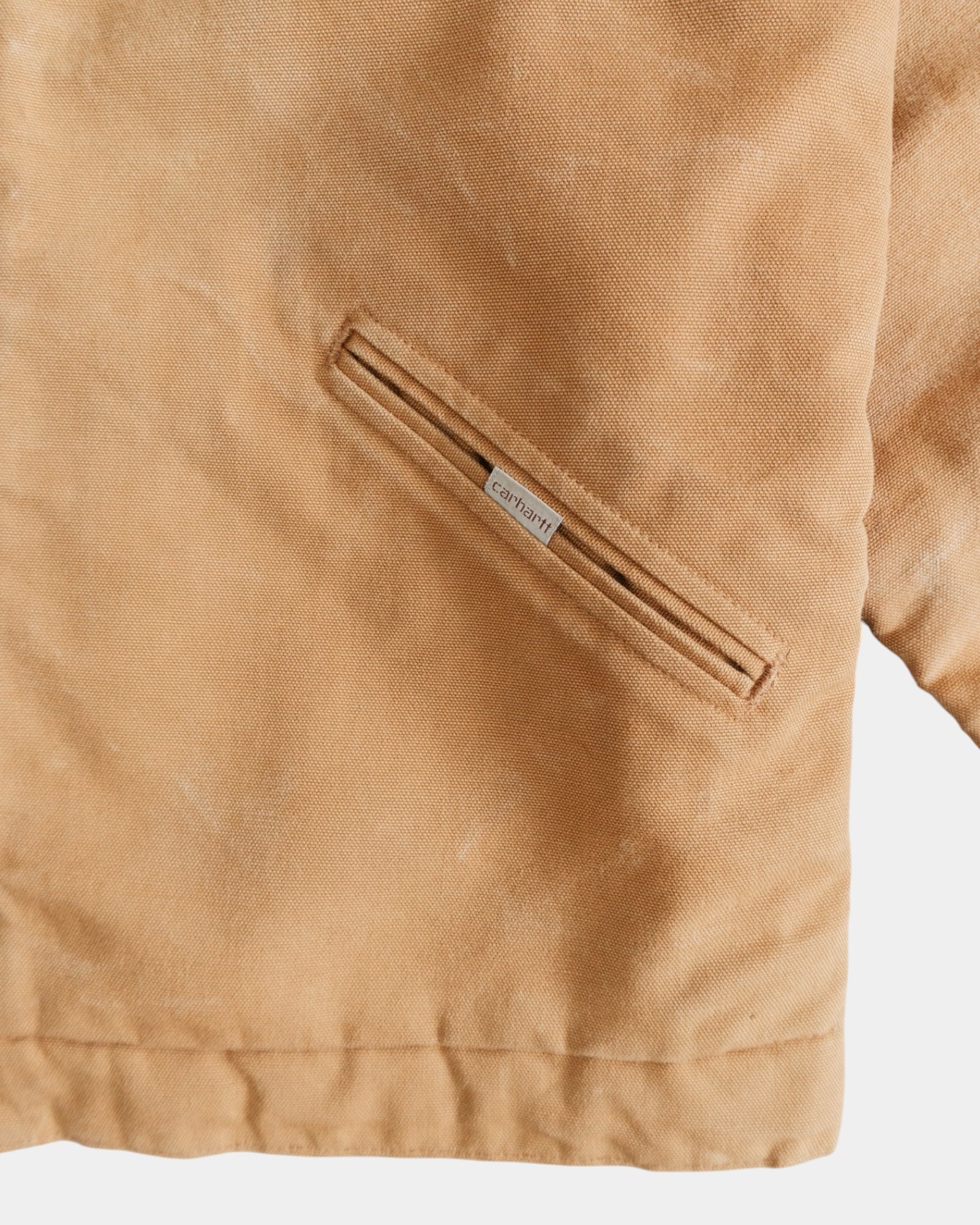 (L/XL) VINTAGE CARHARTT DETROIT SUN FADED JACKET