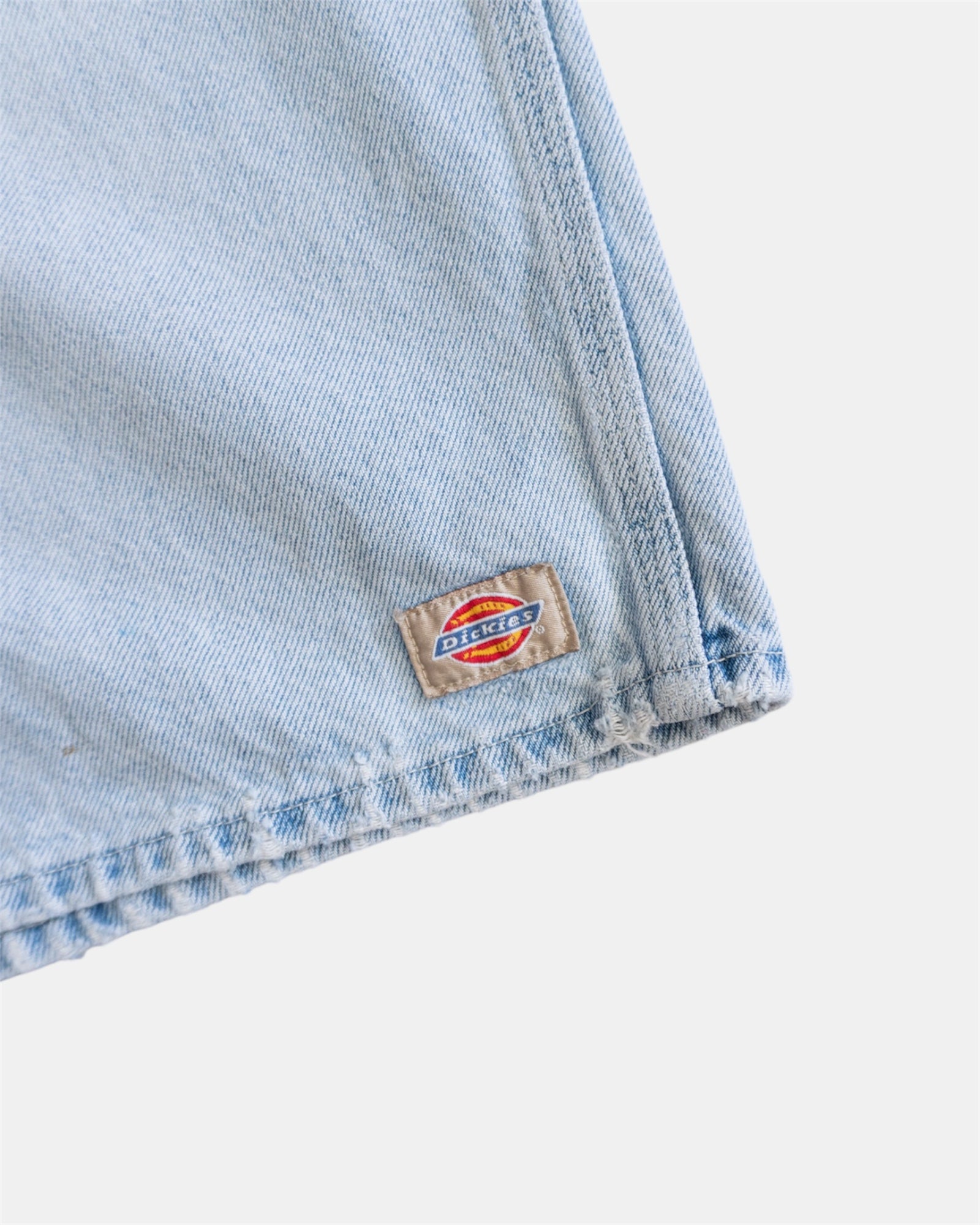 90’S VINTAGE DICKIES DENIM CARPENTER JORT - 38