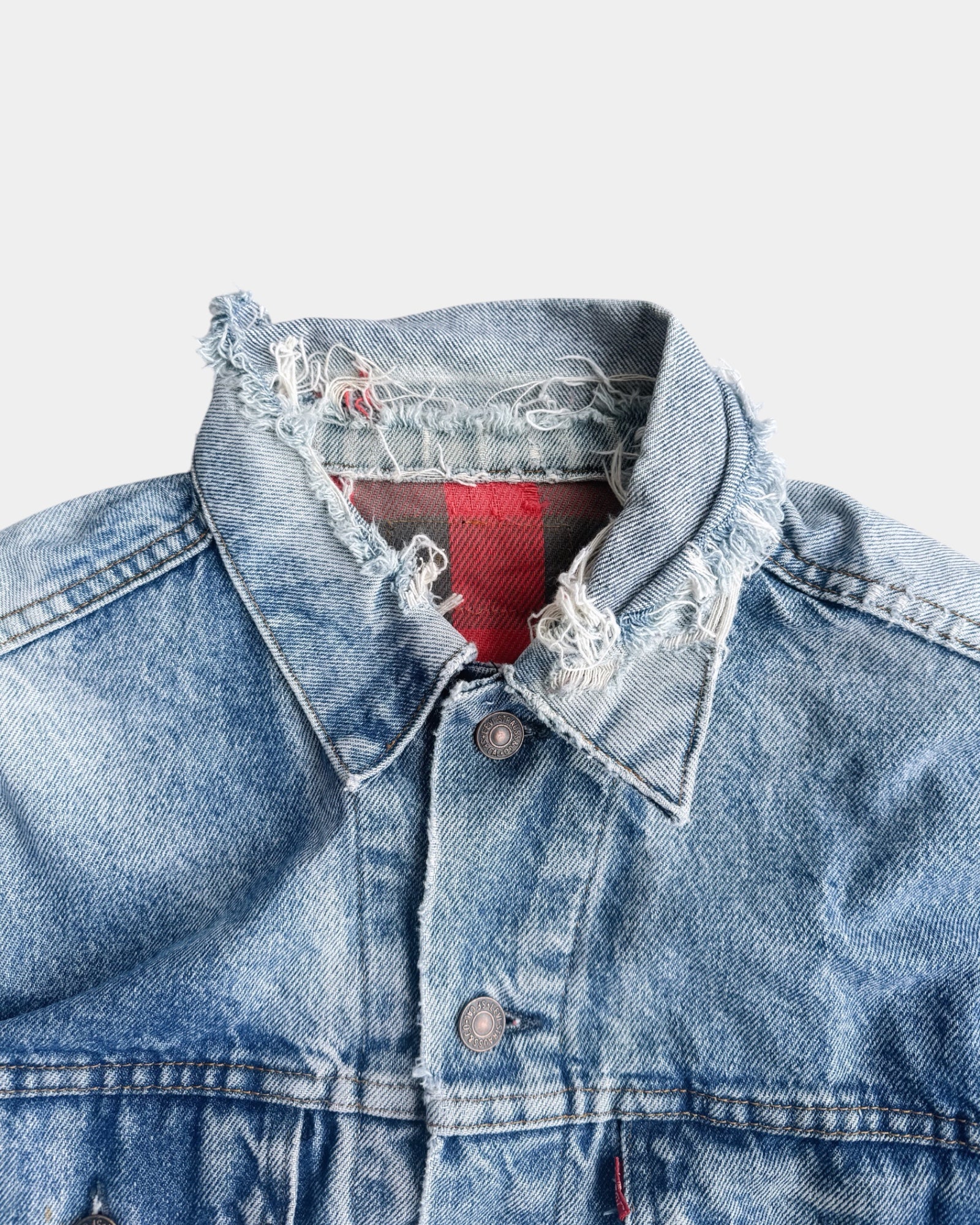(L) 80’S VINTAGE LEVIS DENIM TRUCKER JACKET