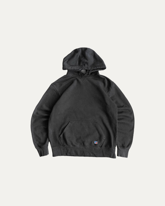 (L) RUSSELL BLACK HOODIE