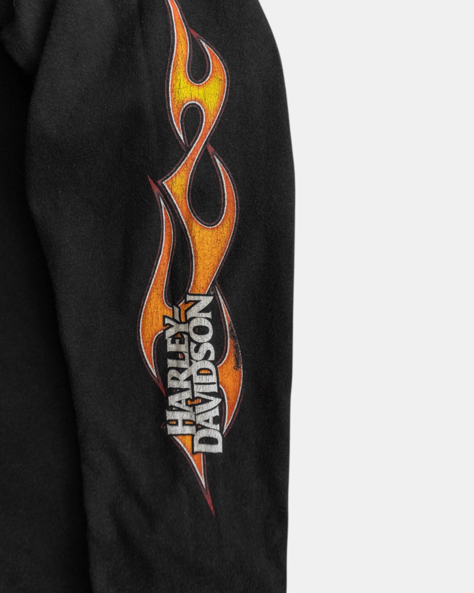 (L) HARLEY DAVIDSON FLAMES LONG SLEEVE