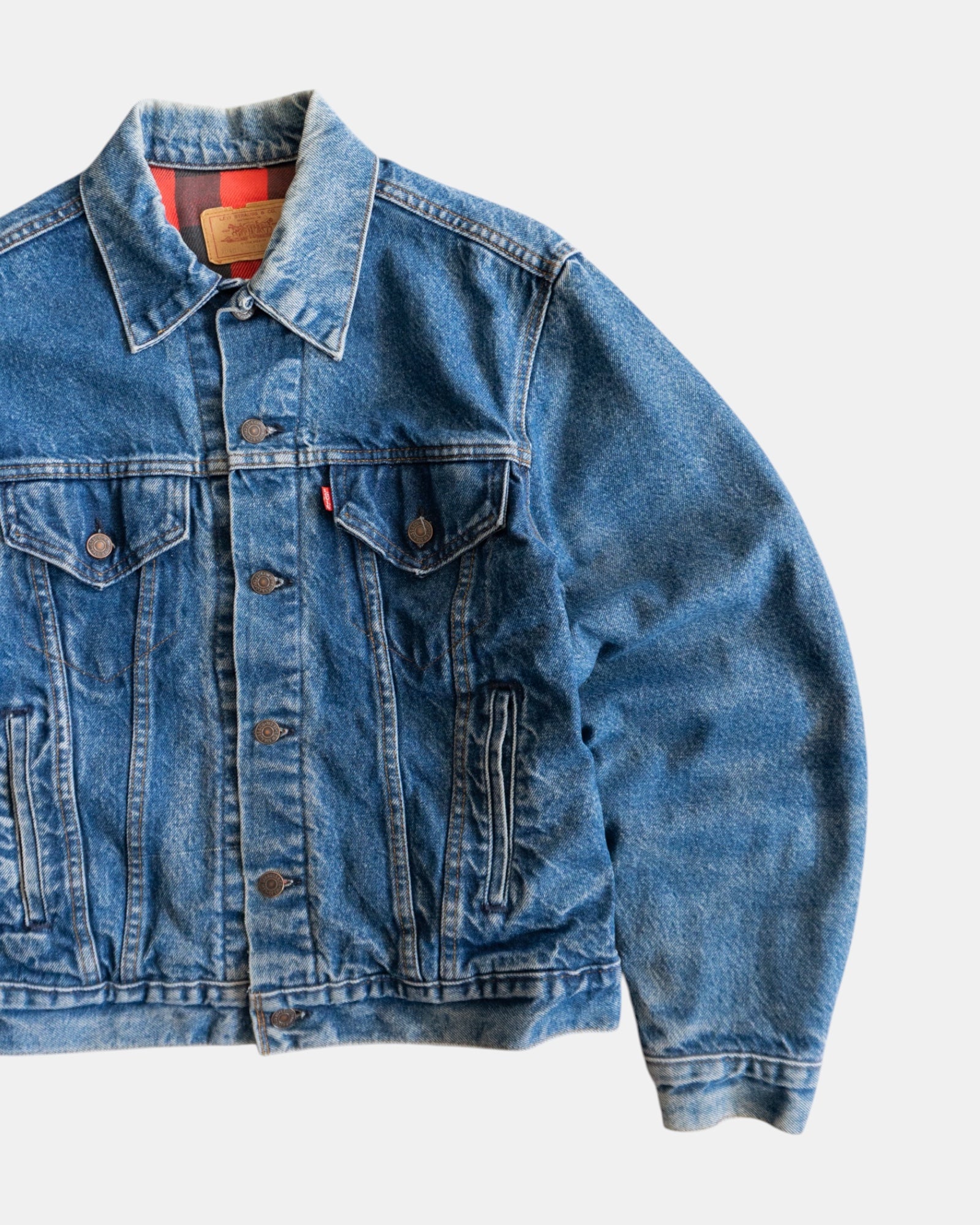 (M) 1980’S VINTAGE LEVIS TRUCKER DENIM JACKET