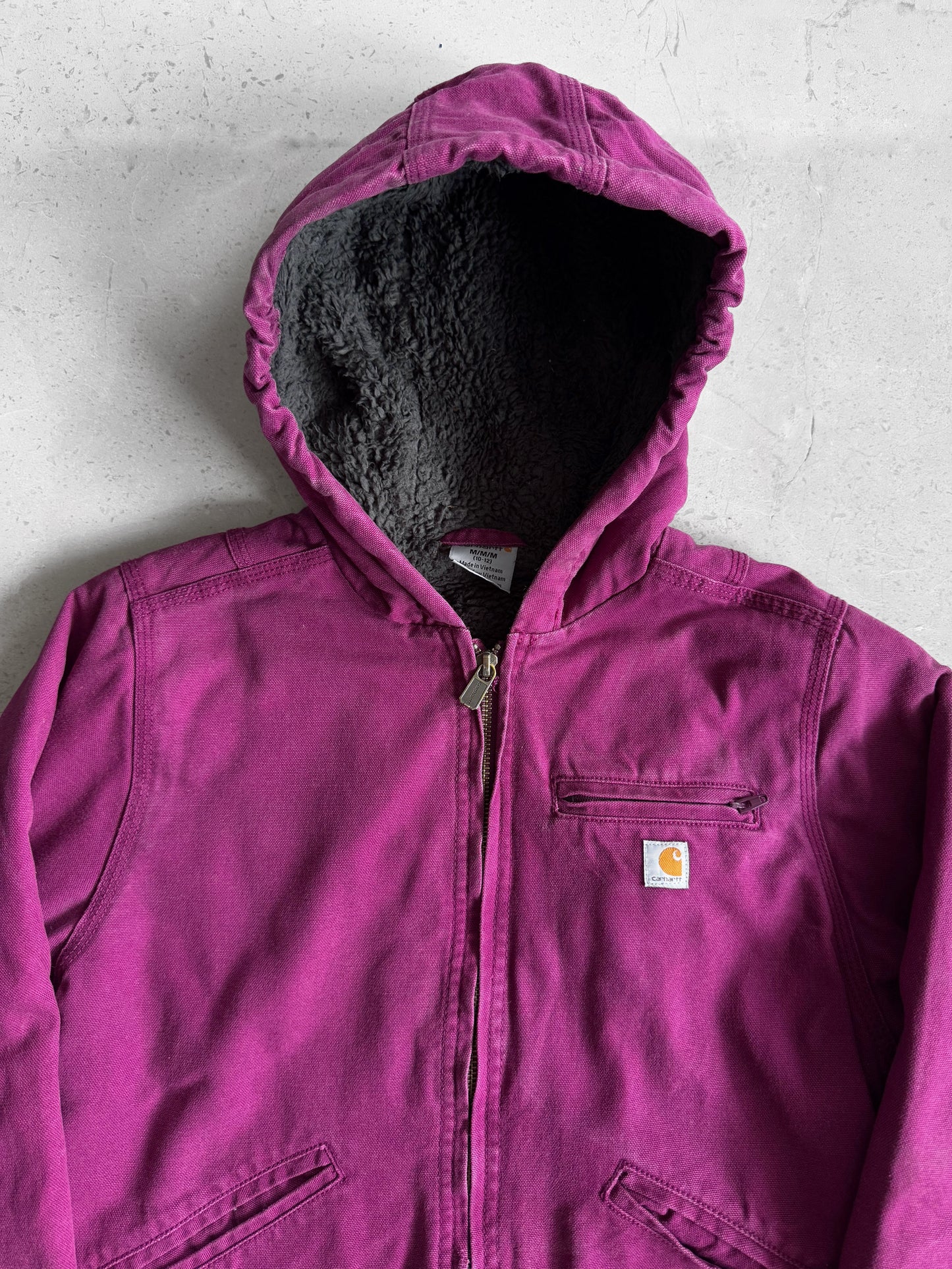 (S) CARHARTT PURPLE ACTIVE JACKET