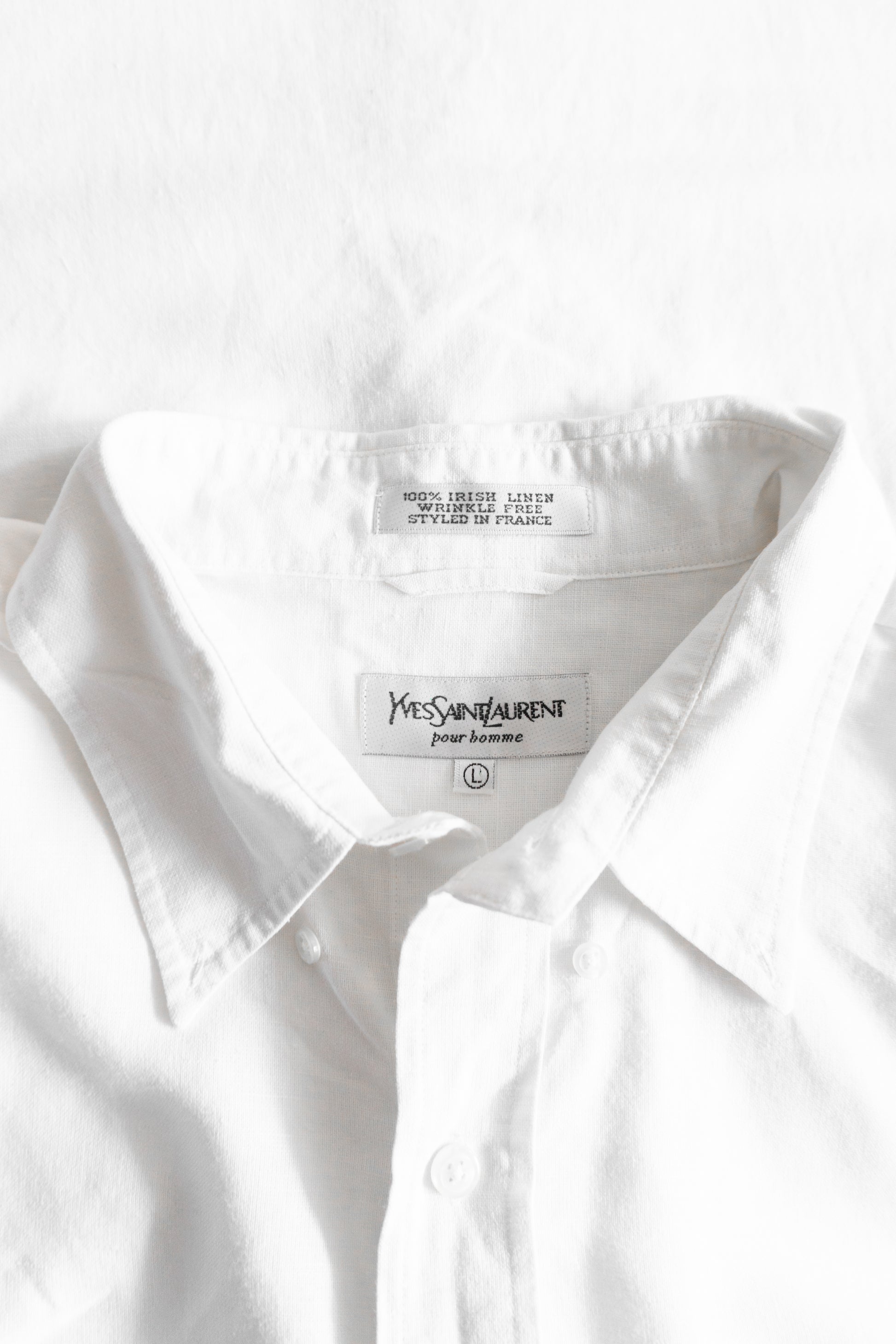 (L) YVES SAINT LAURENT SHIRT