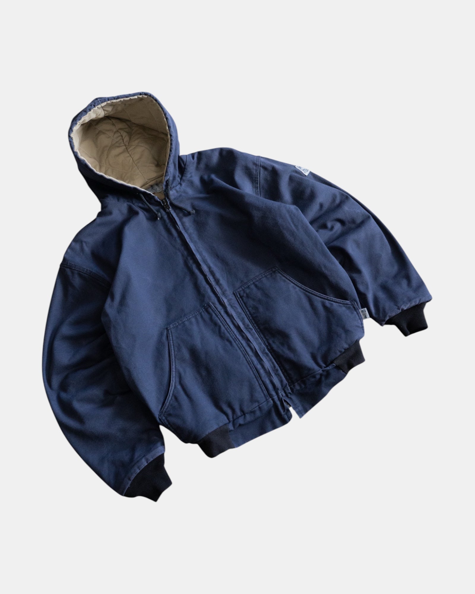 (L) VINTAGE ACTIVE NAVY JACKET TYPE CARHARTT