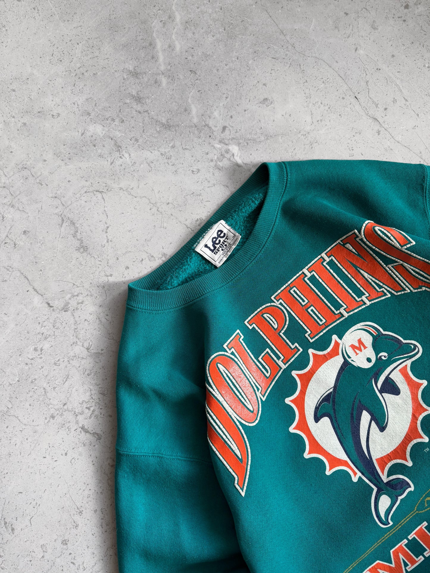 (M) 90’S VINTAGE MIAMI DOLPHINS CREWNECK