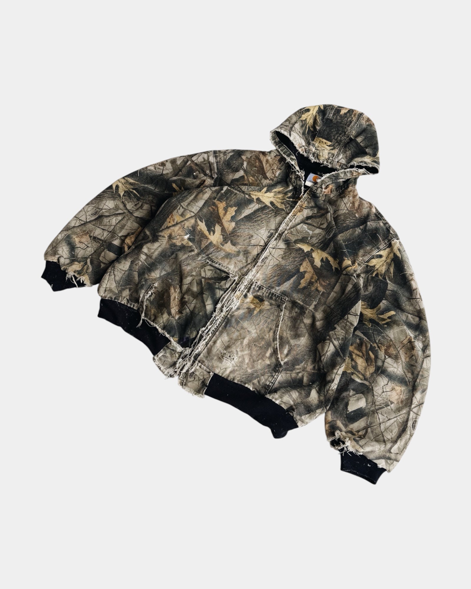 (XL) VINTAGE CARHARTT REALTREE DISTRESSED ACTIVE JACKET