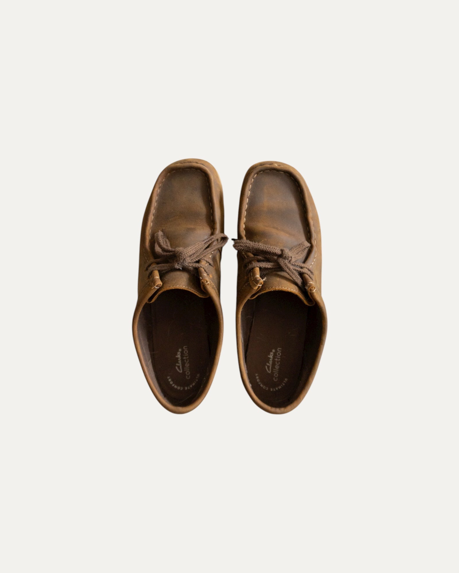 CLARKS FADED BROWN
