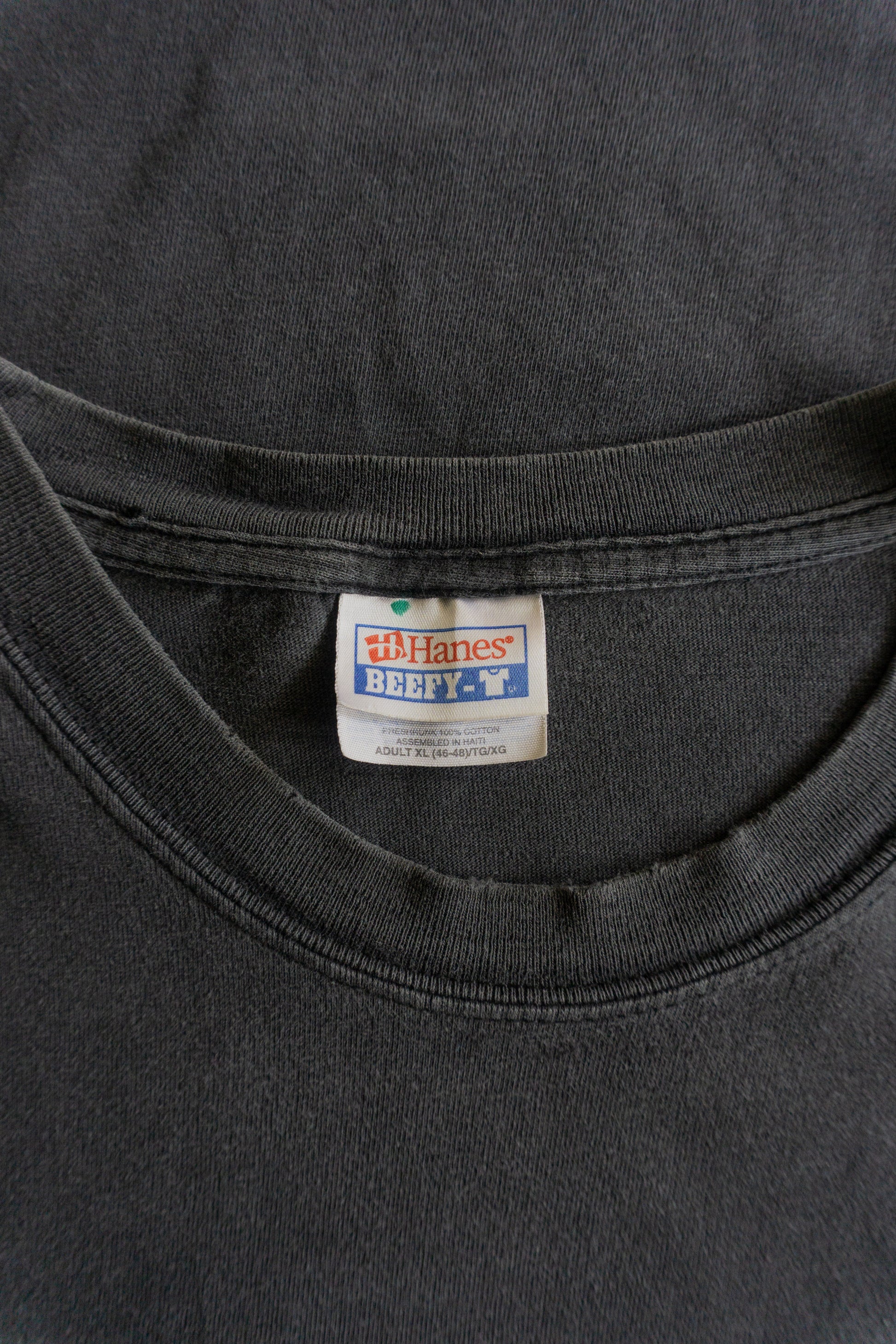(BOXY L) 90’S VINTAGE HARLEY KISS CLUB FADED TEE