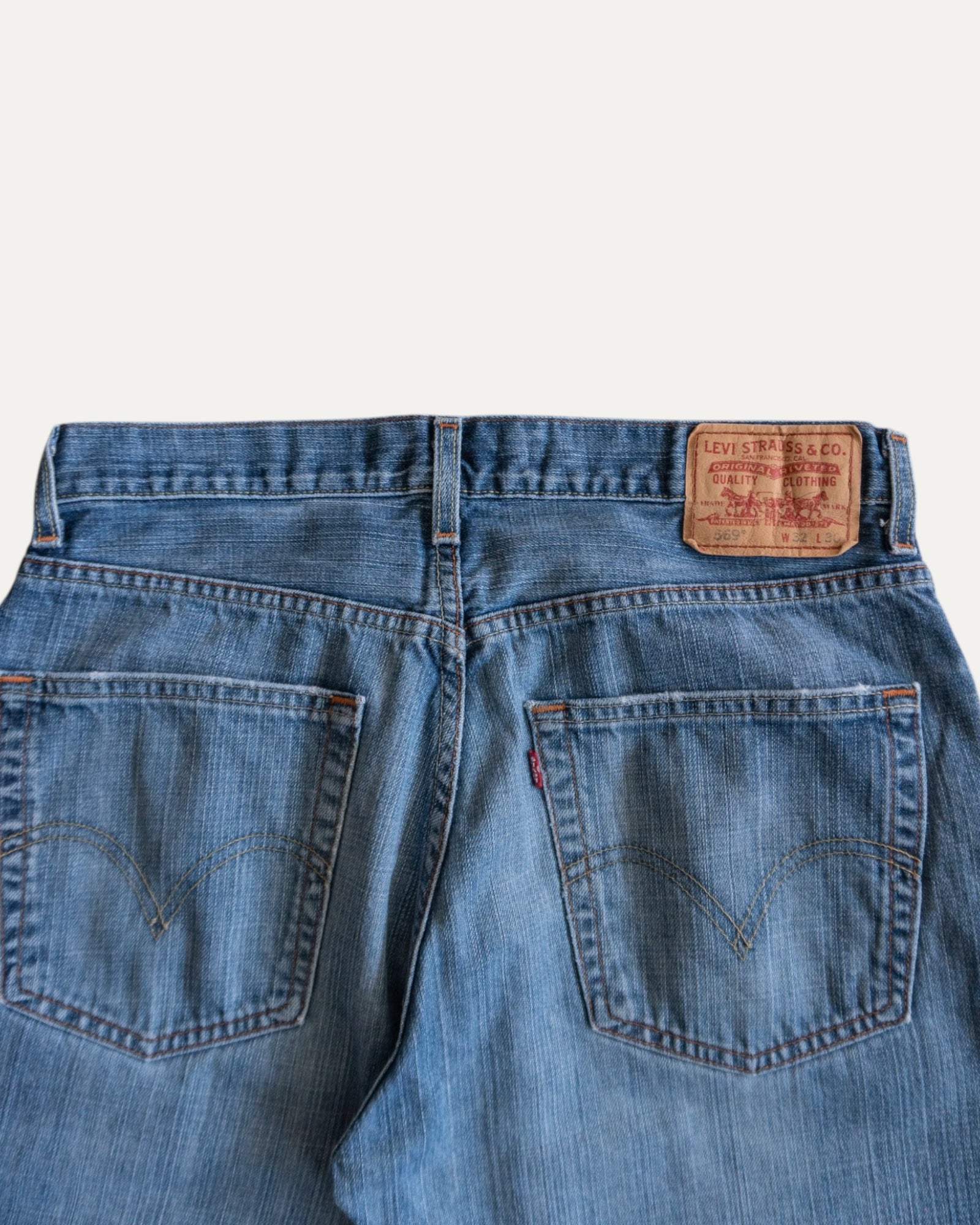 VINTAGE LEVI’S 569 DENIM COWBOY BAGGY PANTS - 32x30
