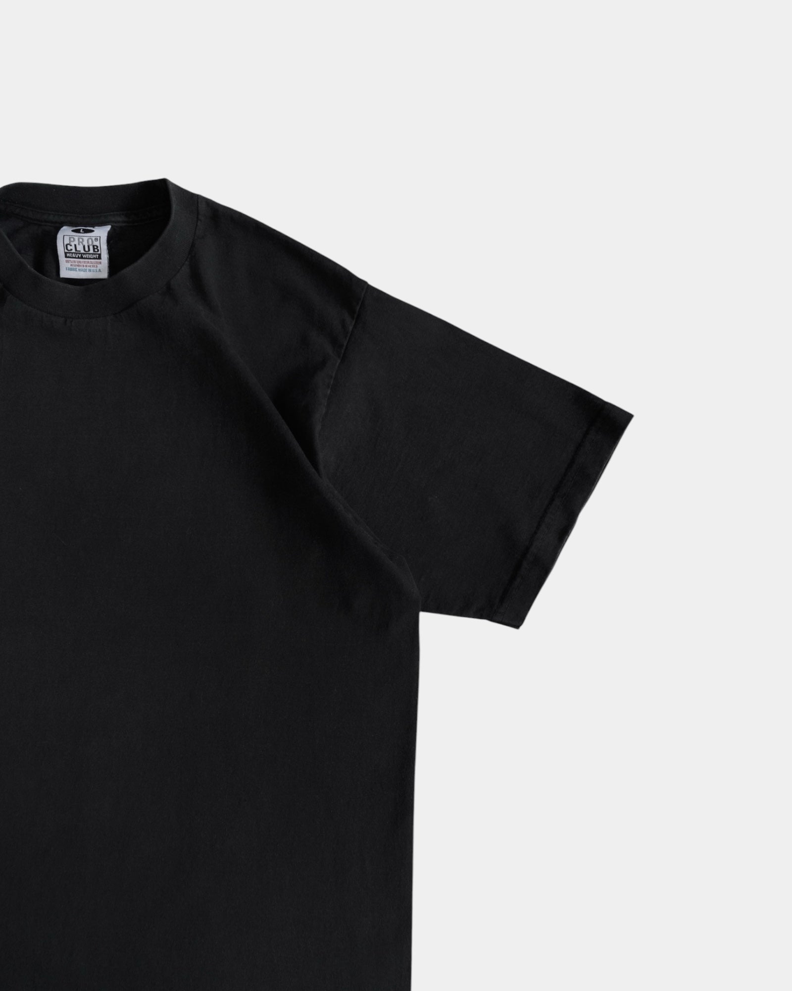 (L) PROCLUB BLACK TEE