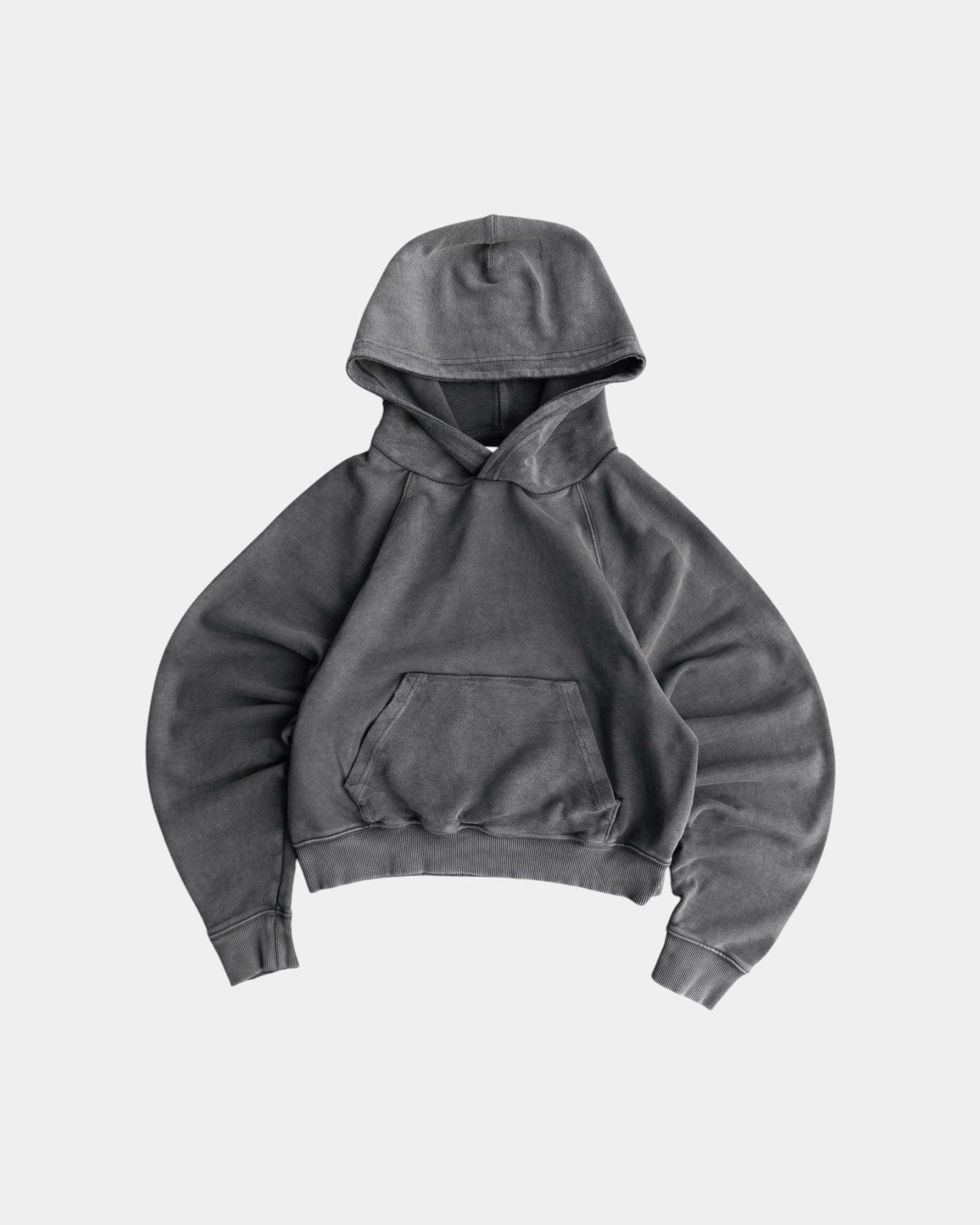(S) SUN FADED TYPE YZY BOXY FIT HOODIE