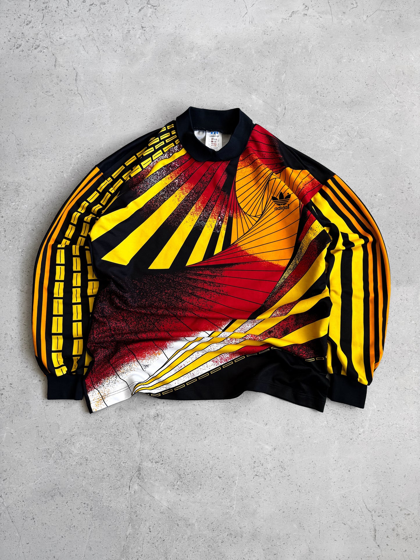 (L) 1990’S VINTAGE ADIDAS TREFOIL GOALKEEPER JERSEY