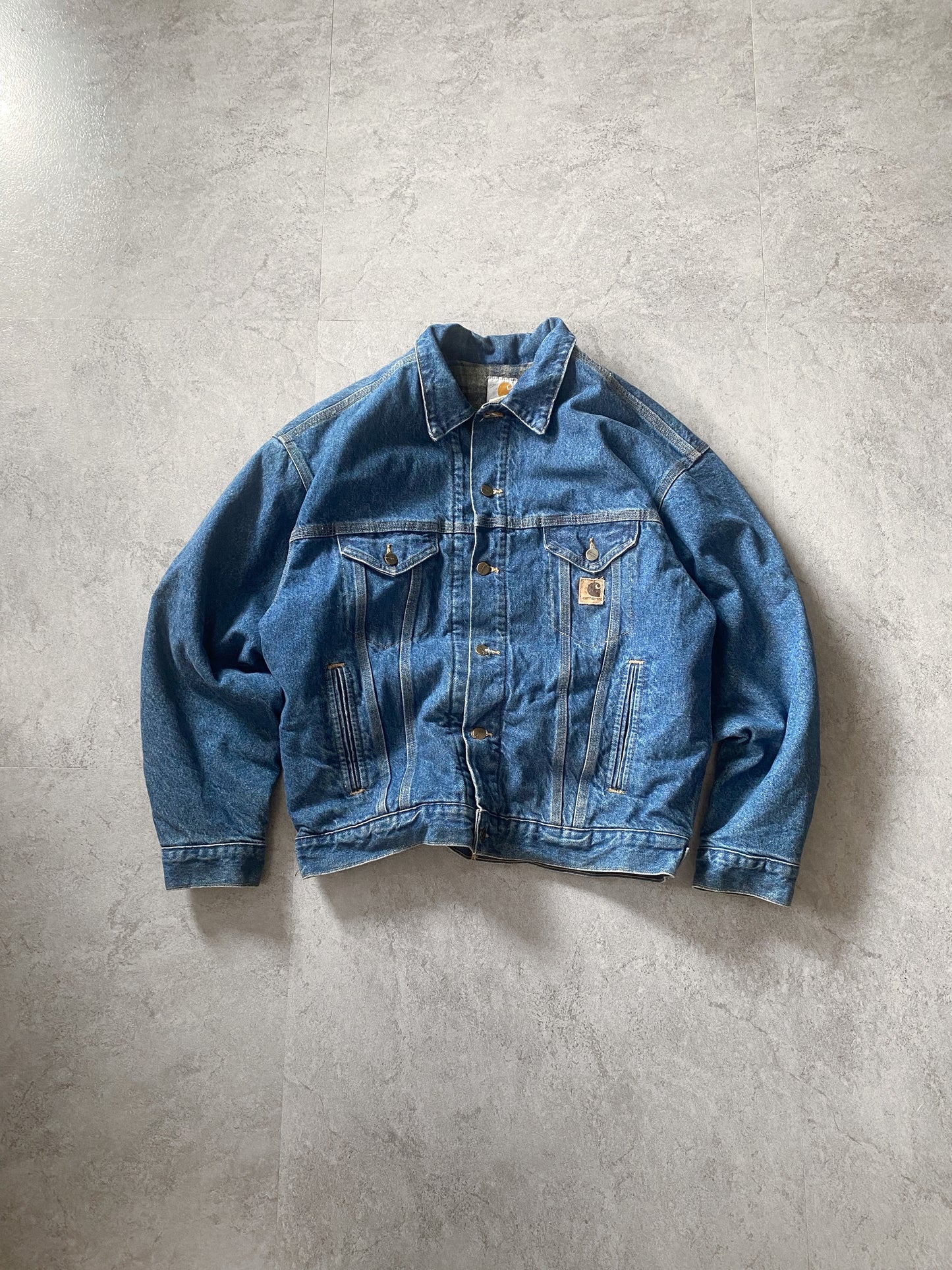 1990s Vintage Carhartt Denim Jacket