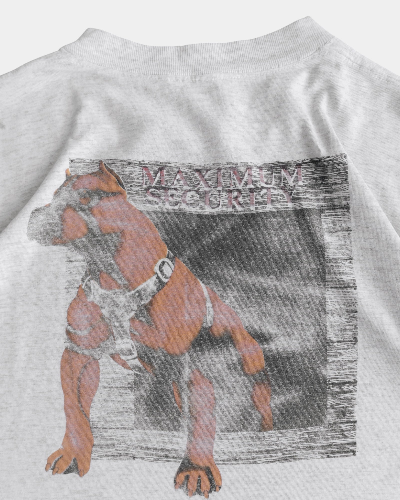 (BOXY M/L) VINTAGE RUDE DOG FADED TEE