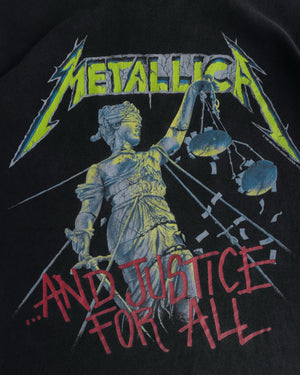 (M) 90’S VINTAGE METALLICA JUSTICE FOR ALL BAND TEE