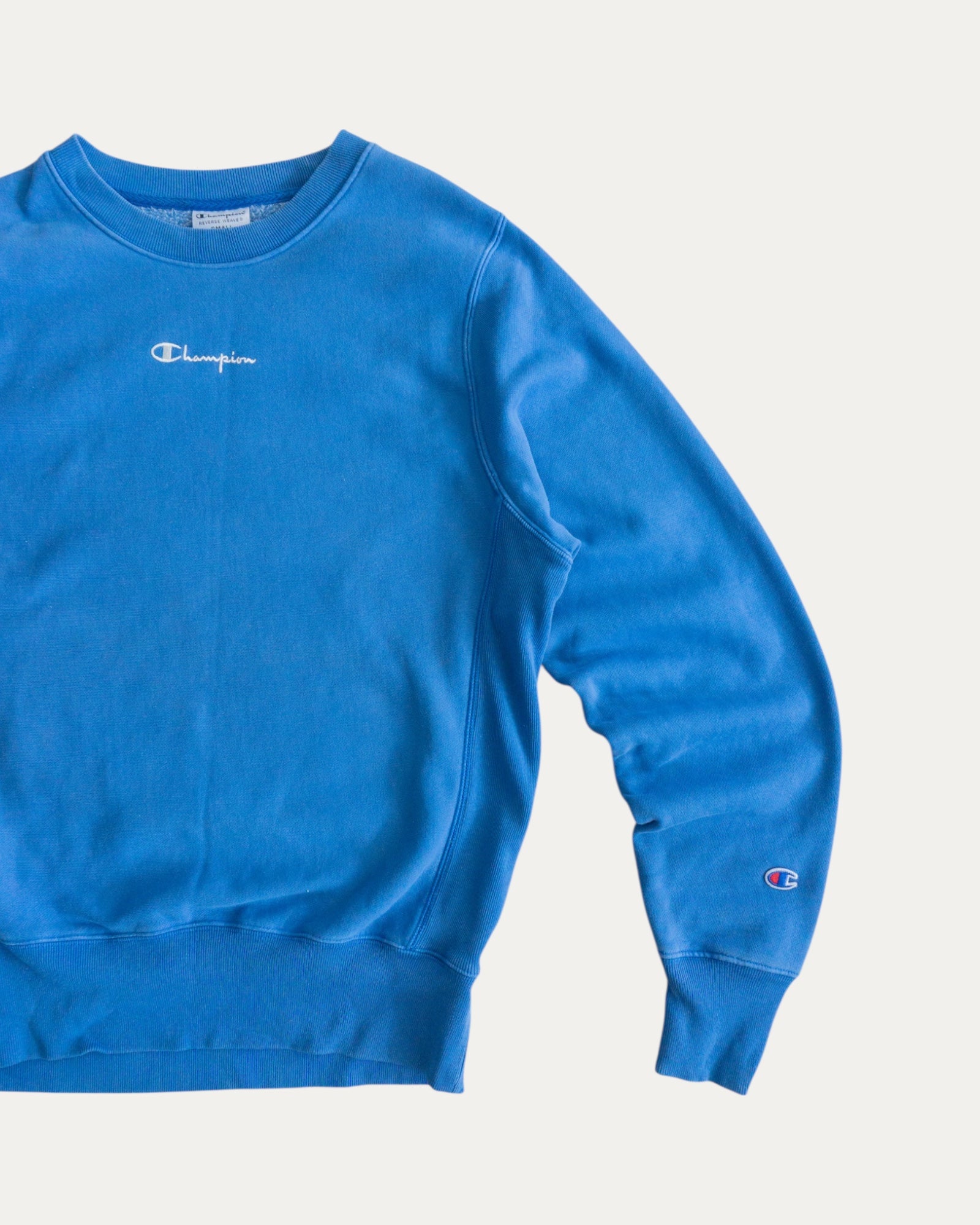 (FIT M) CHAMPION BLUE CREWNECK