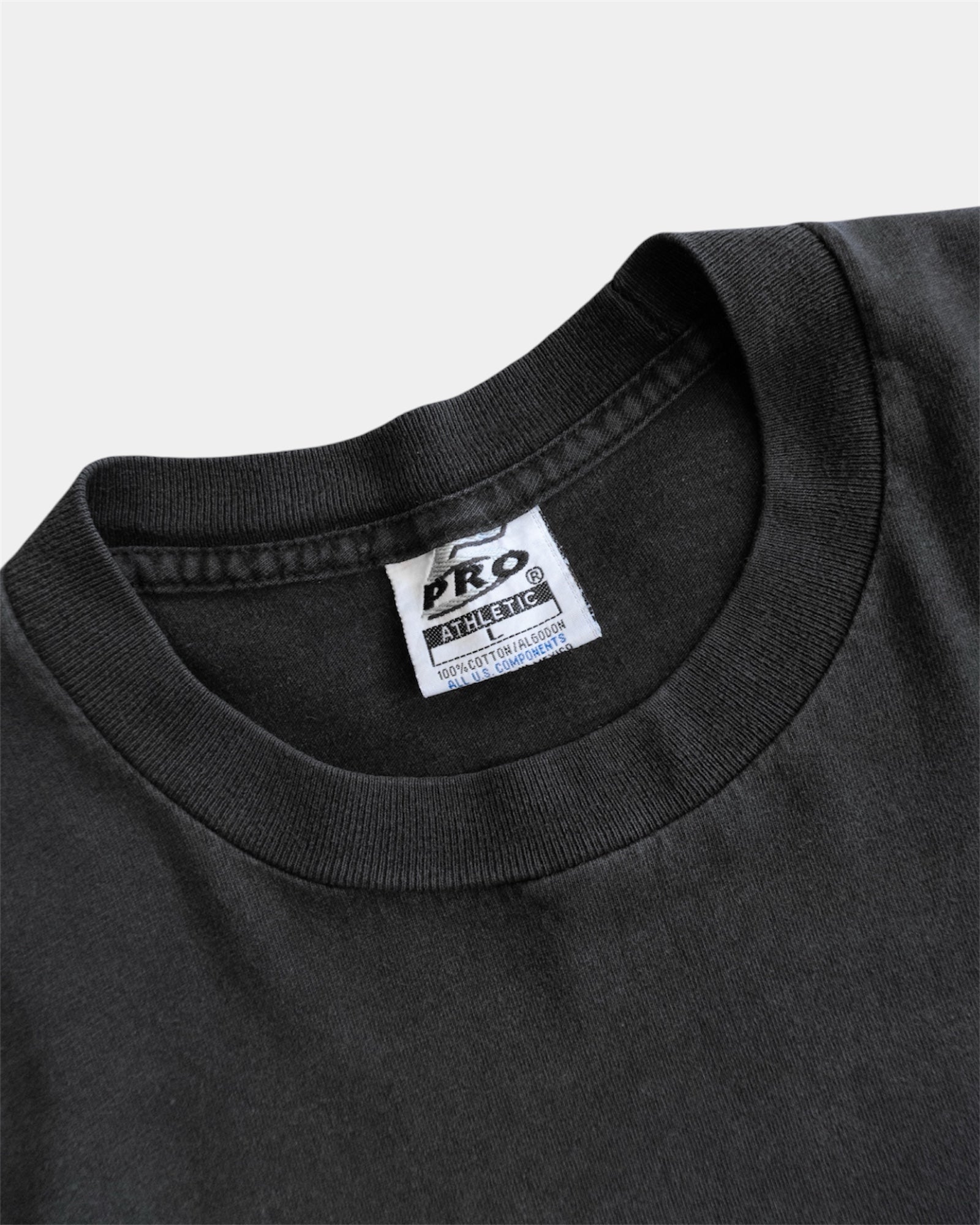 (BOXY M) 5PRO BLACK TEE
