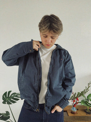 (L) VINTAGE TOMMY HILFIGER HARRINGTON JACKET