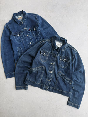 (M) VINTAGE LEVIS DENIM WESTERN JACKET