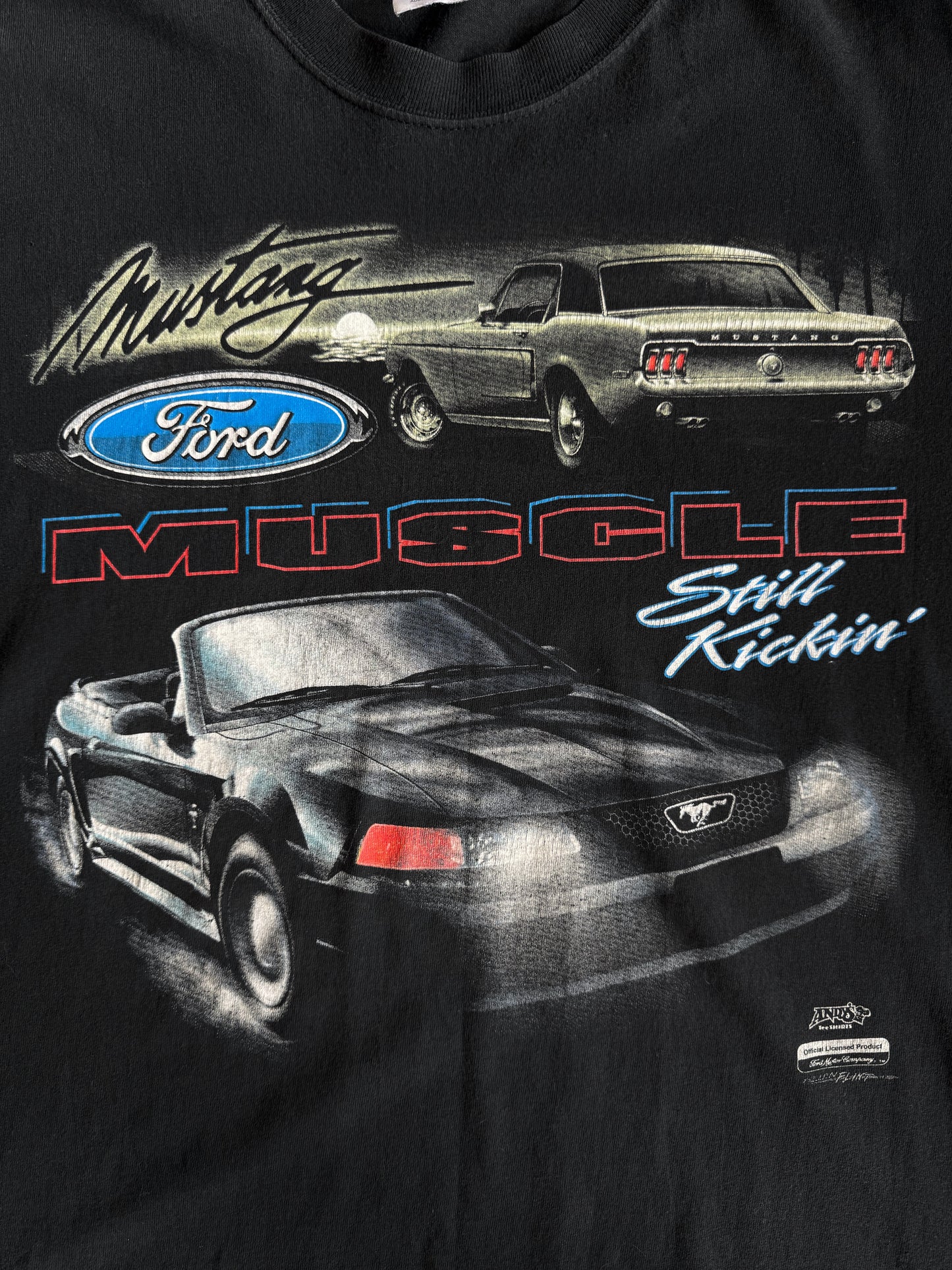 (L-XL) Vintage Ford Mustang Collection Tee