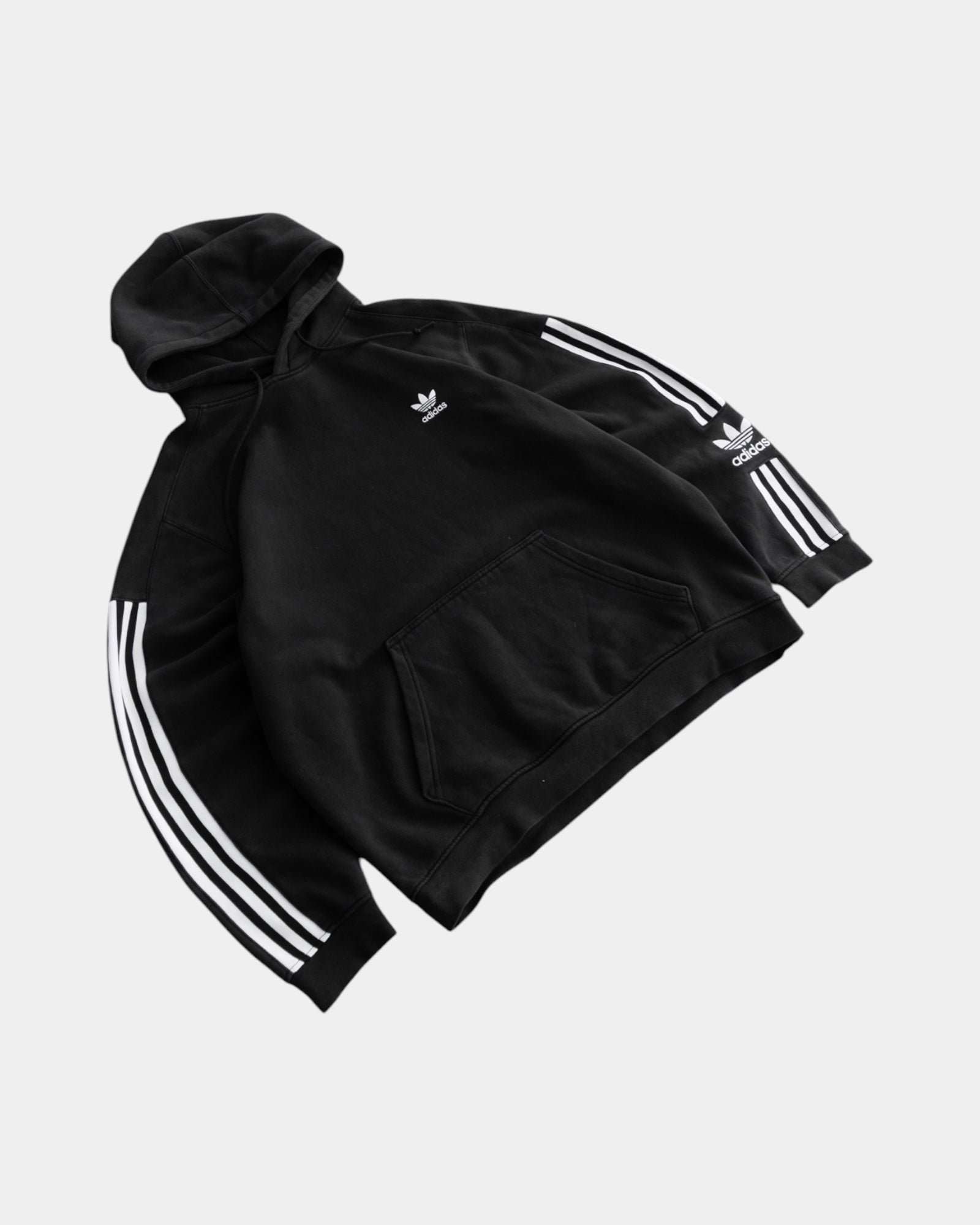 (M) ADIDAS THREEFOIL FADED HOODIE