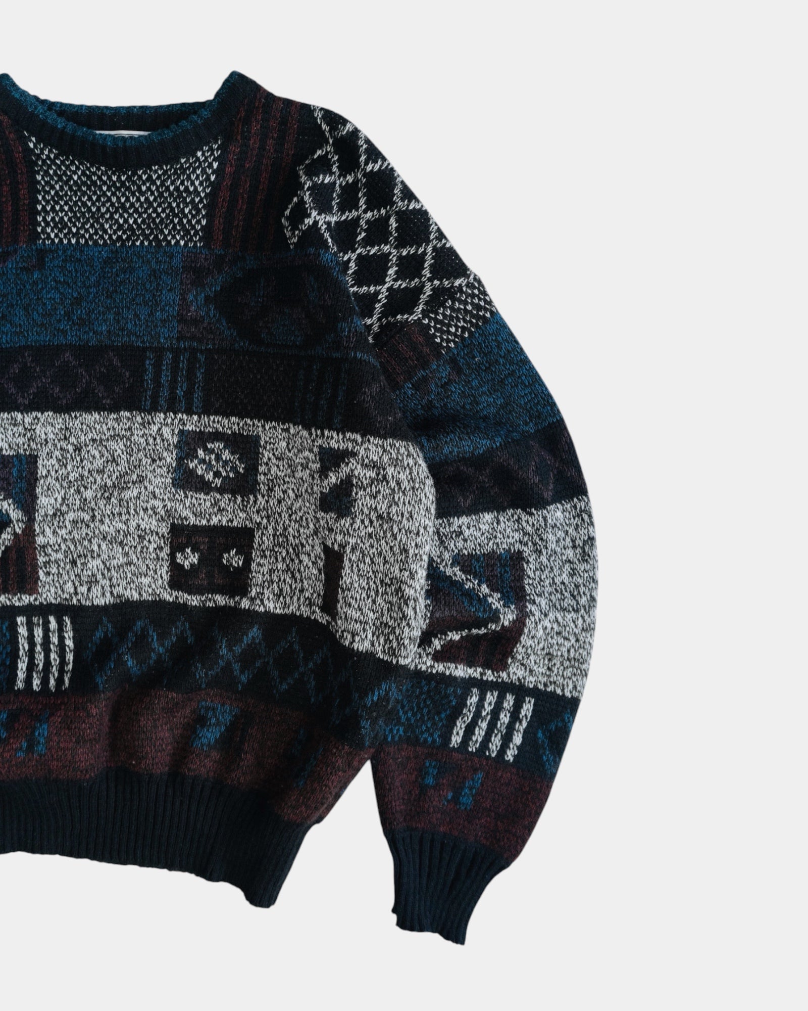 (FIT M) 90’S VINTAGE COZY SWEATER