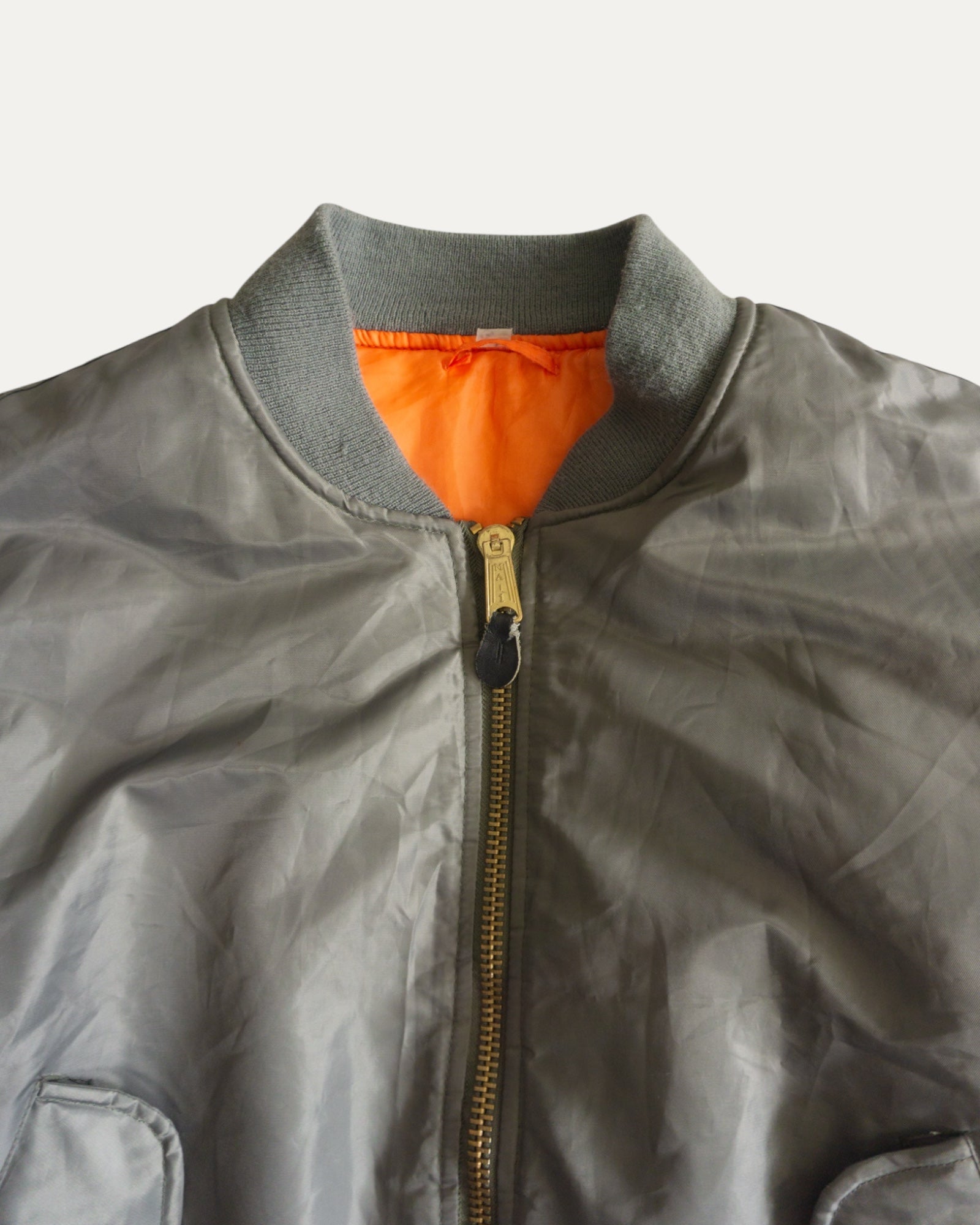 (M) 90’S VINTAGE MA-1 FLYERS BOMBER JACKET