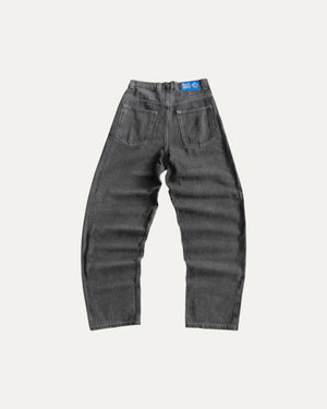BIG BOY SILVER BLACK FADED PANTS - 30x34
